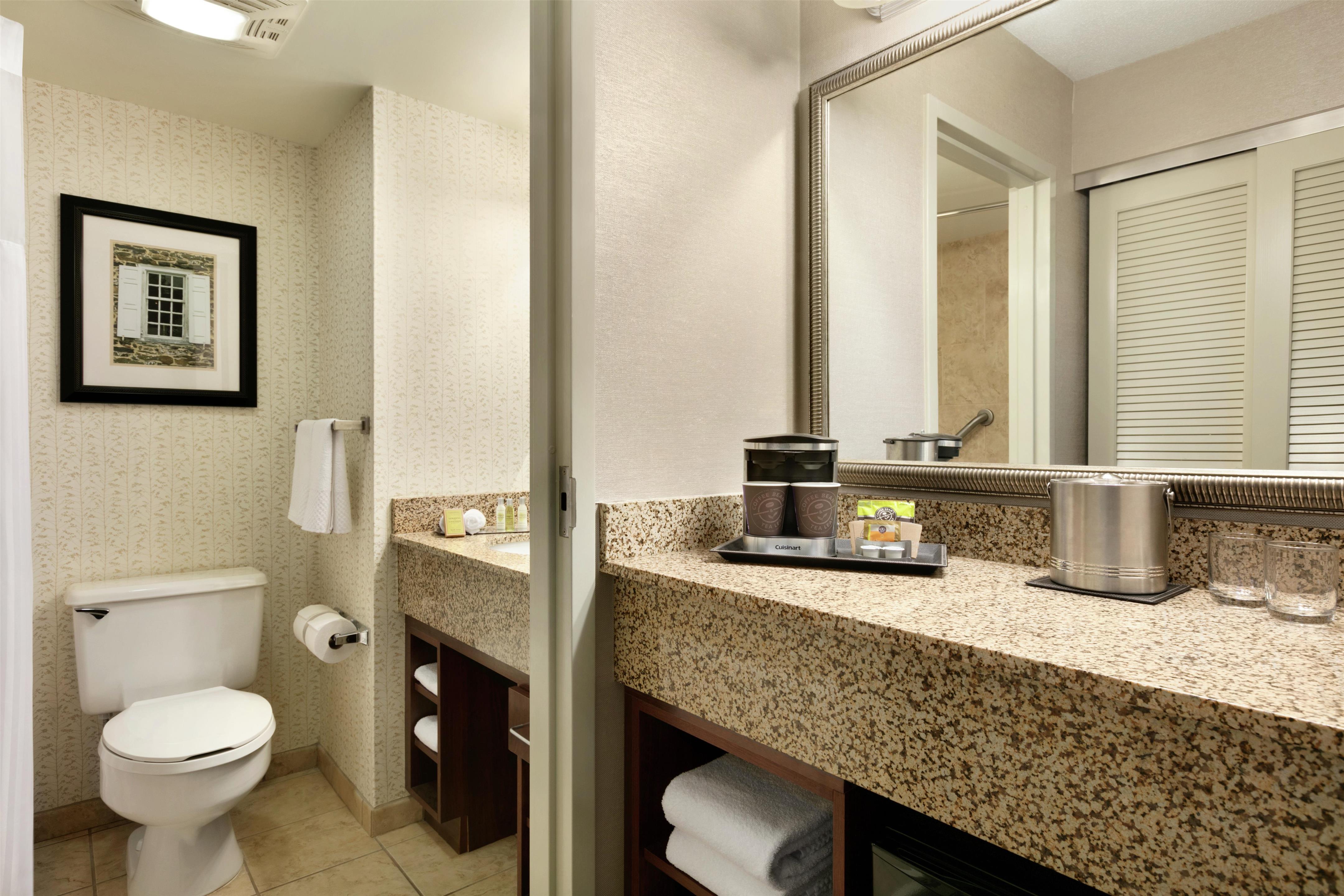 Guest room bath