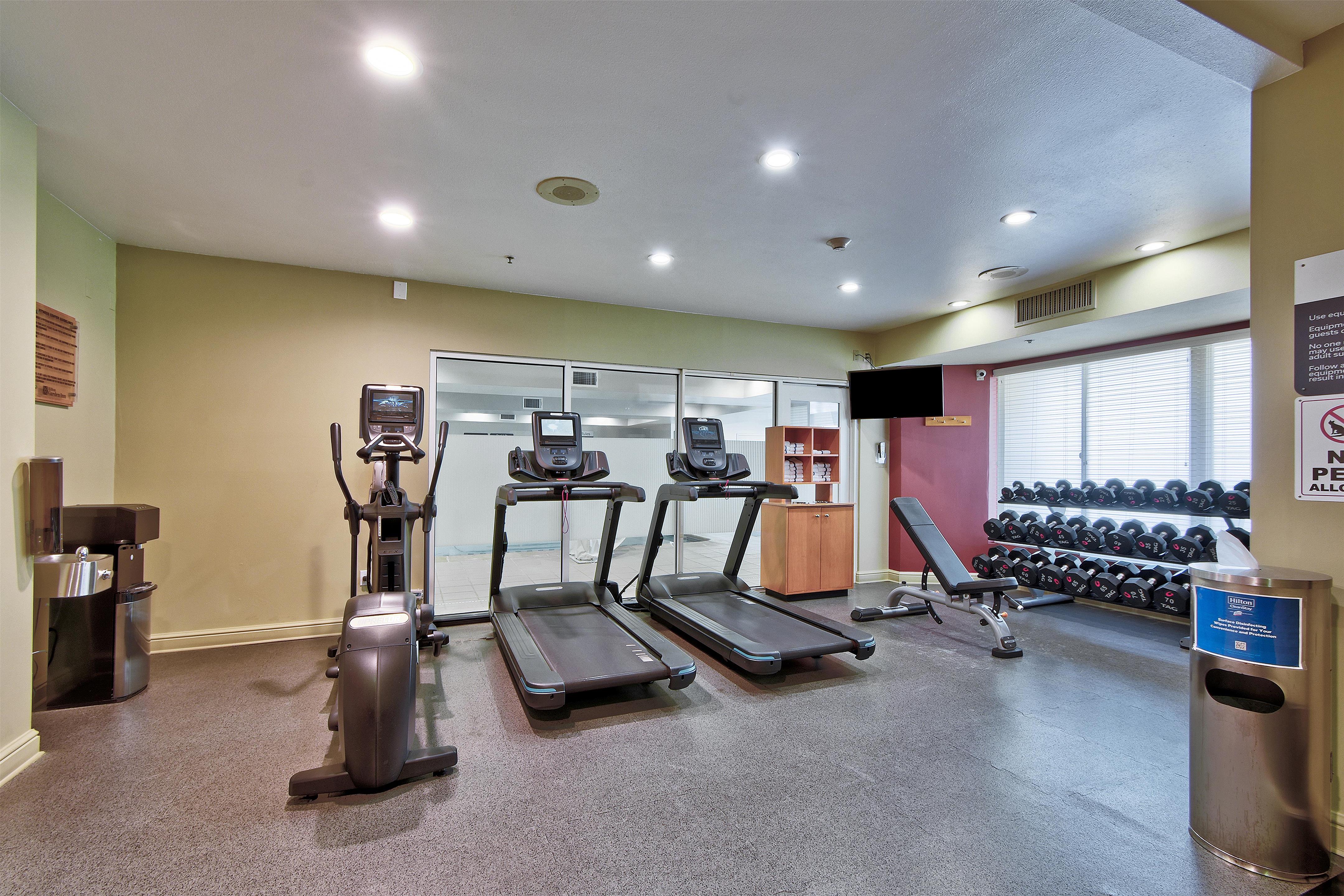 Health club fitness center gym | Hilton Garden Inn Livermore