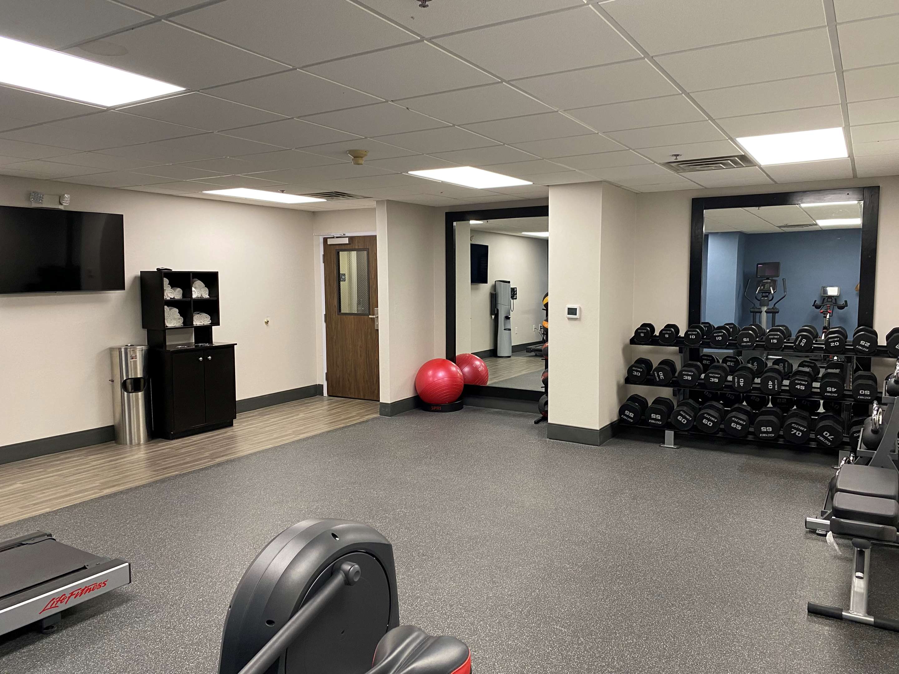 Health club fitness center gym