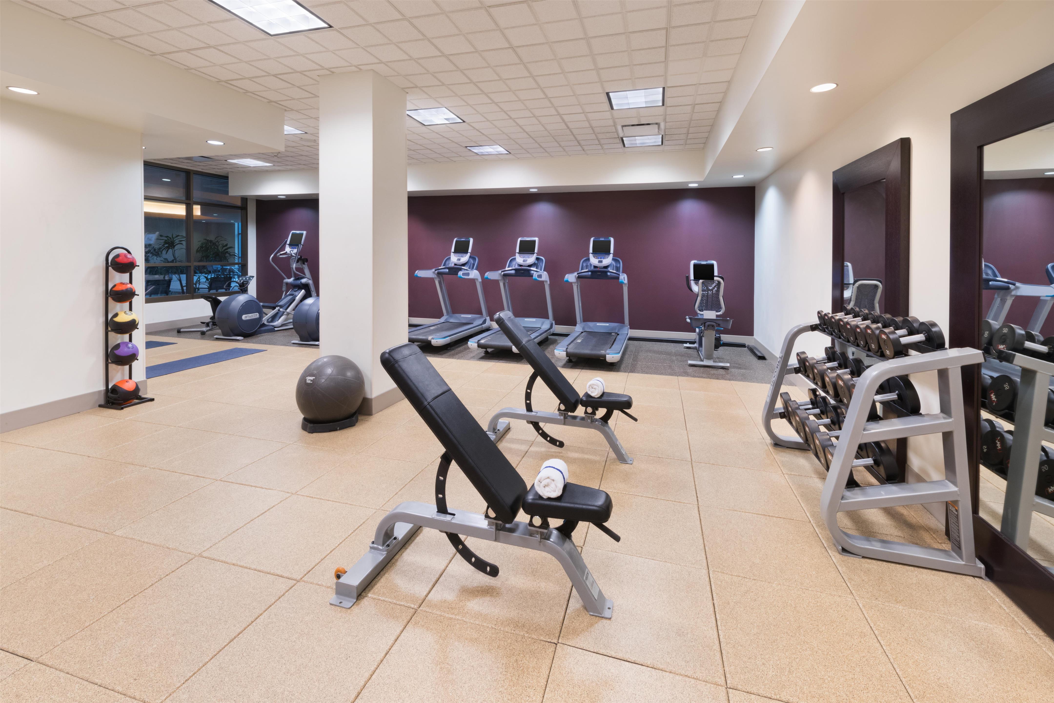 Health club fitness center gym | Embassy Suites by Hilton Nashville SE Murfreesboro