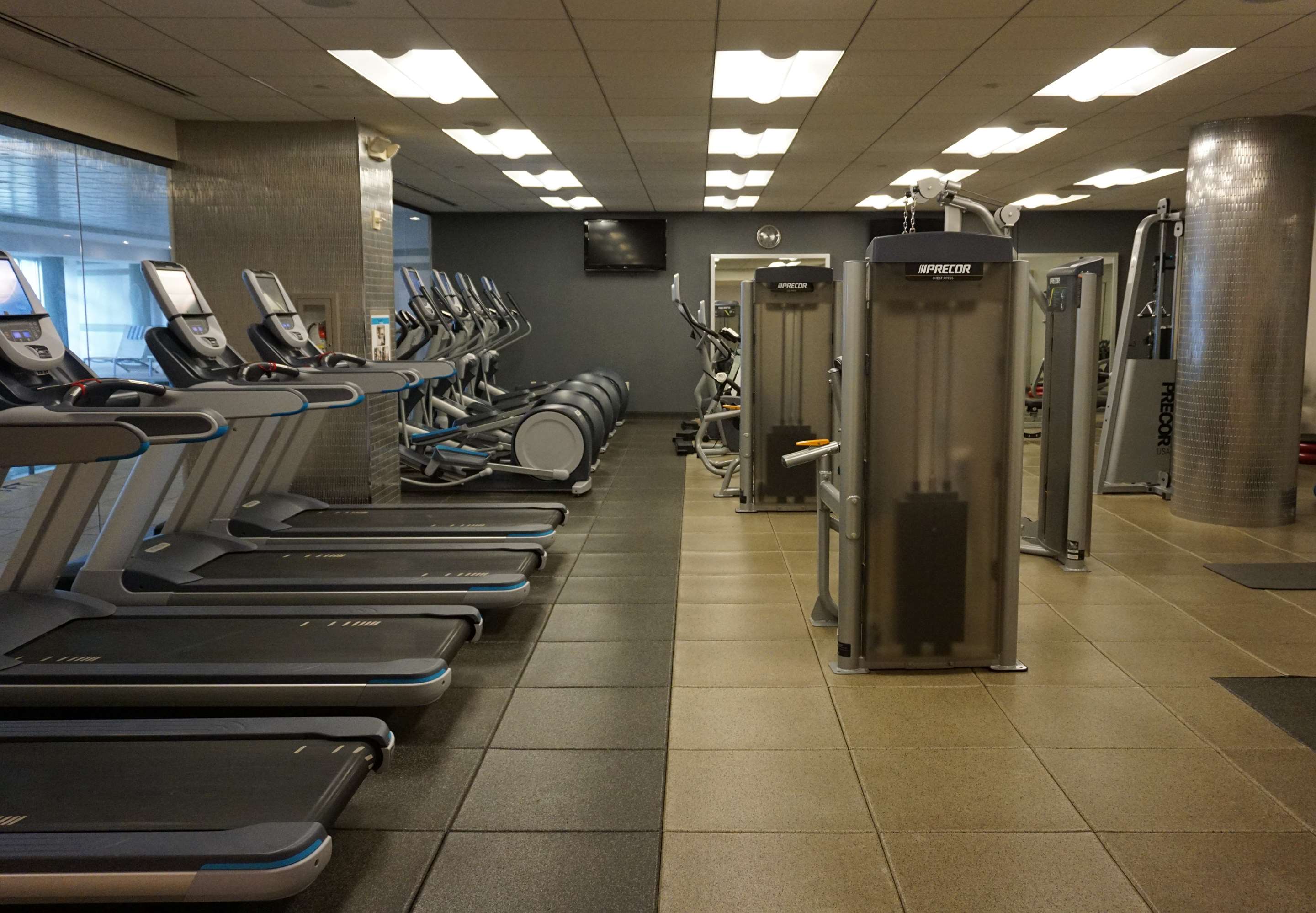 Health club fitness center gym