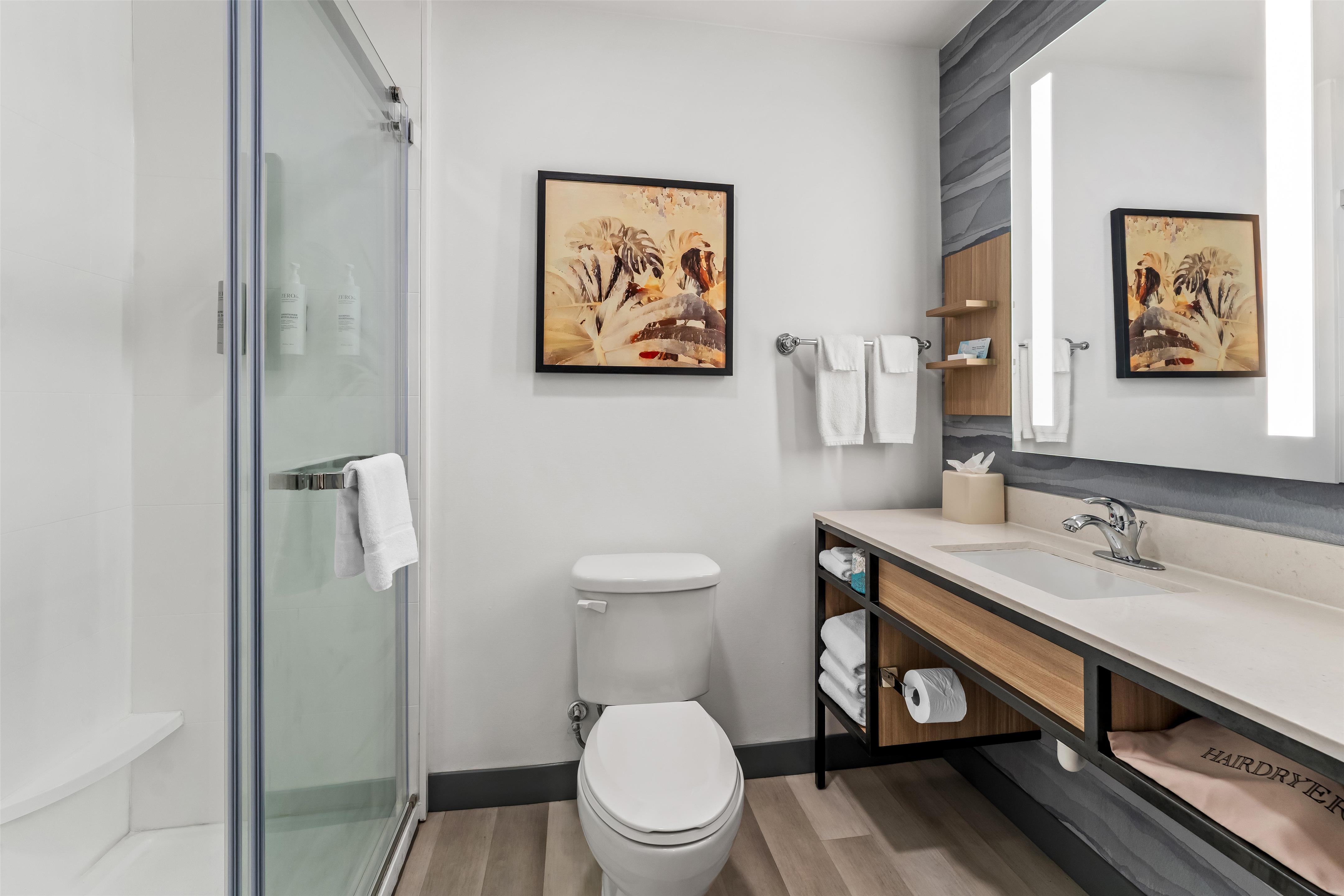 Guest room bath