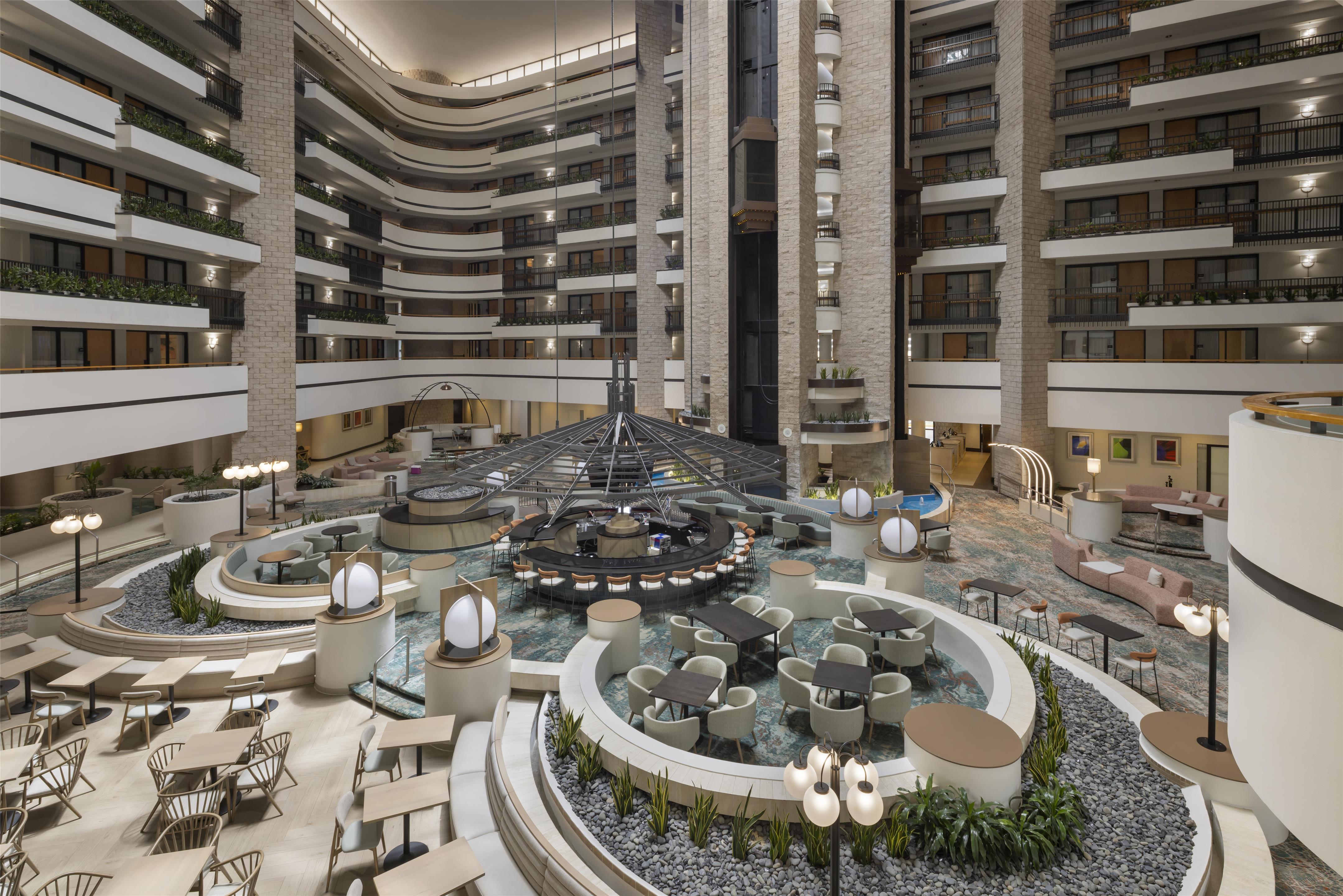 Lobby | Embassy Suites by Hilton Orlando International Dr ICON Park
