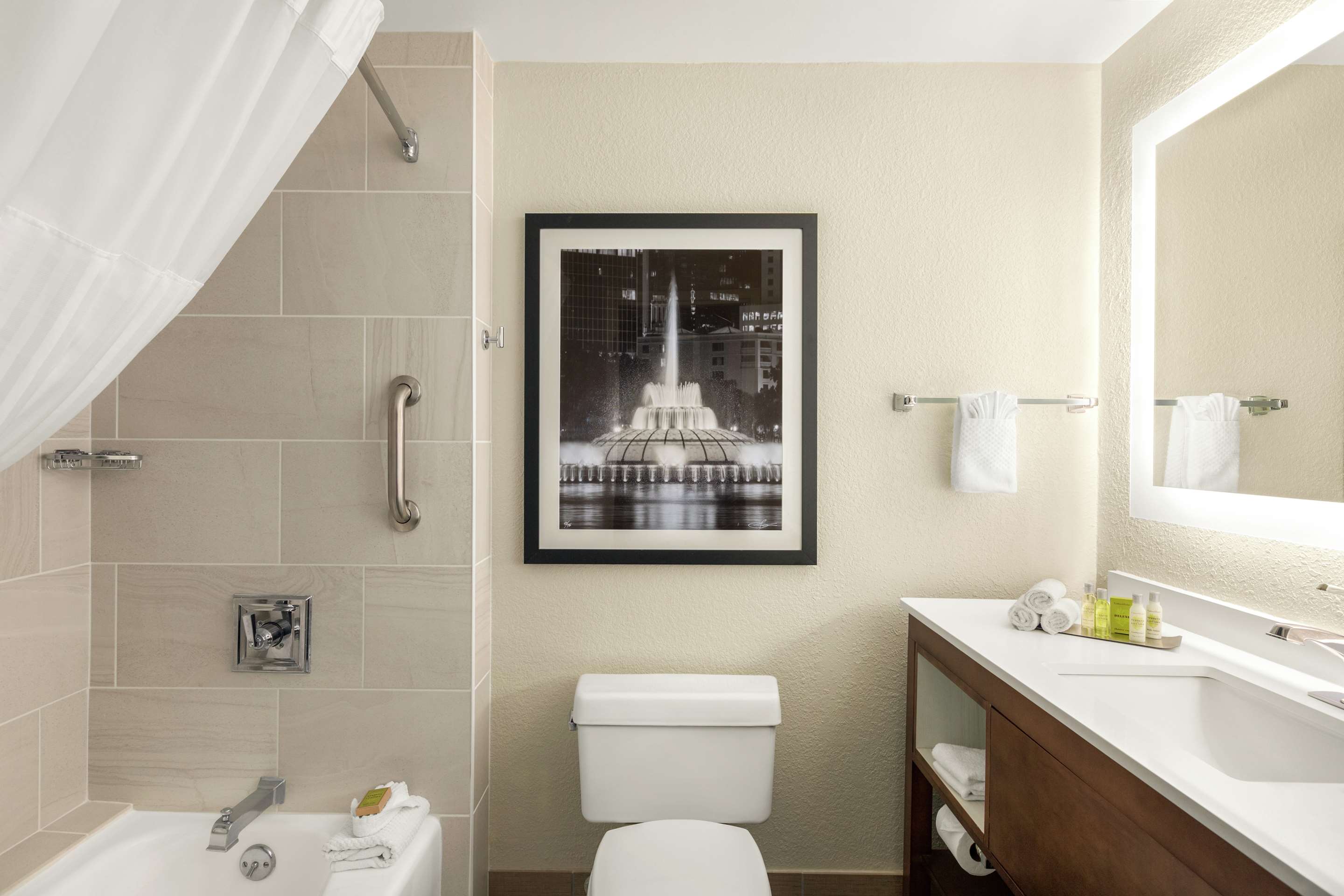 Guest room bath