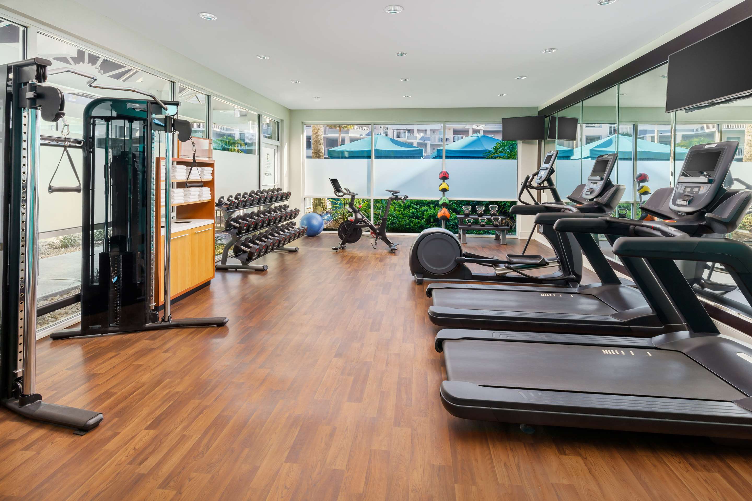 Health club fitness center gym | Embassy Suites by Hilton Orlando Lake Buena Vista Resort