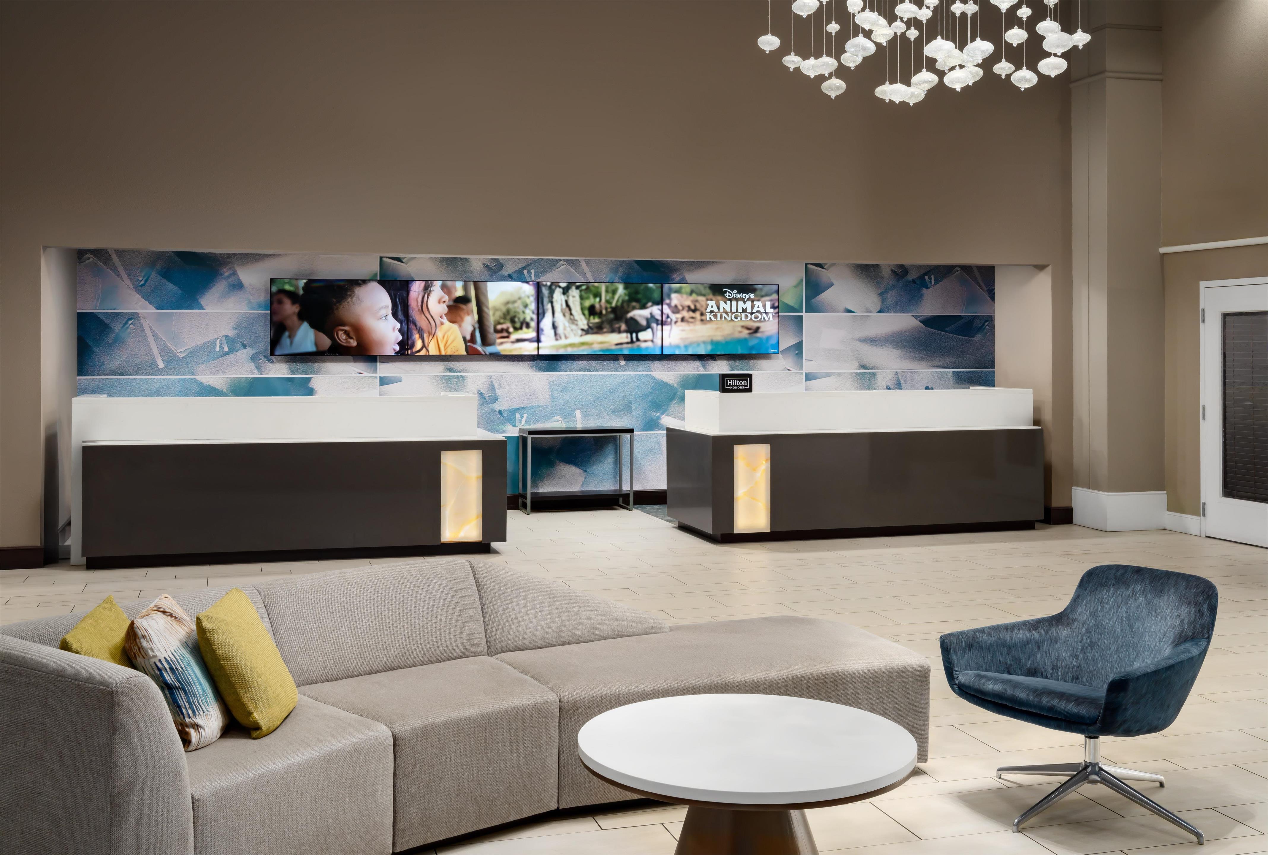 Reception | Embassy Suites by Hilton Orlando Lake Buena Vista Resort