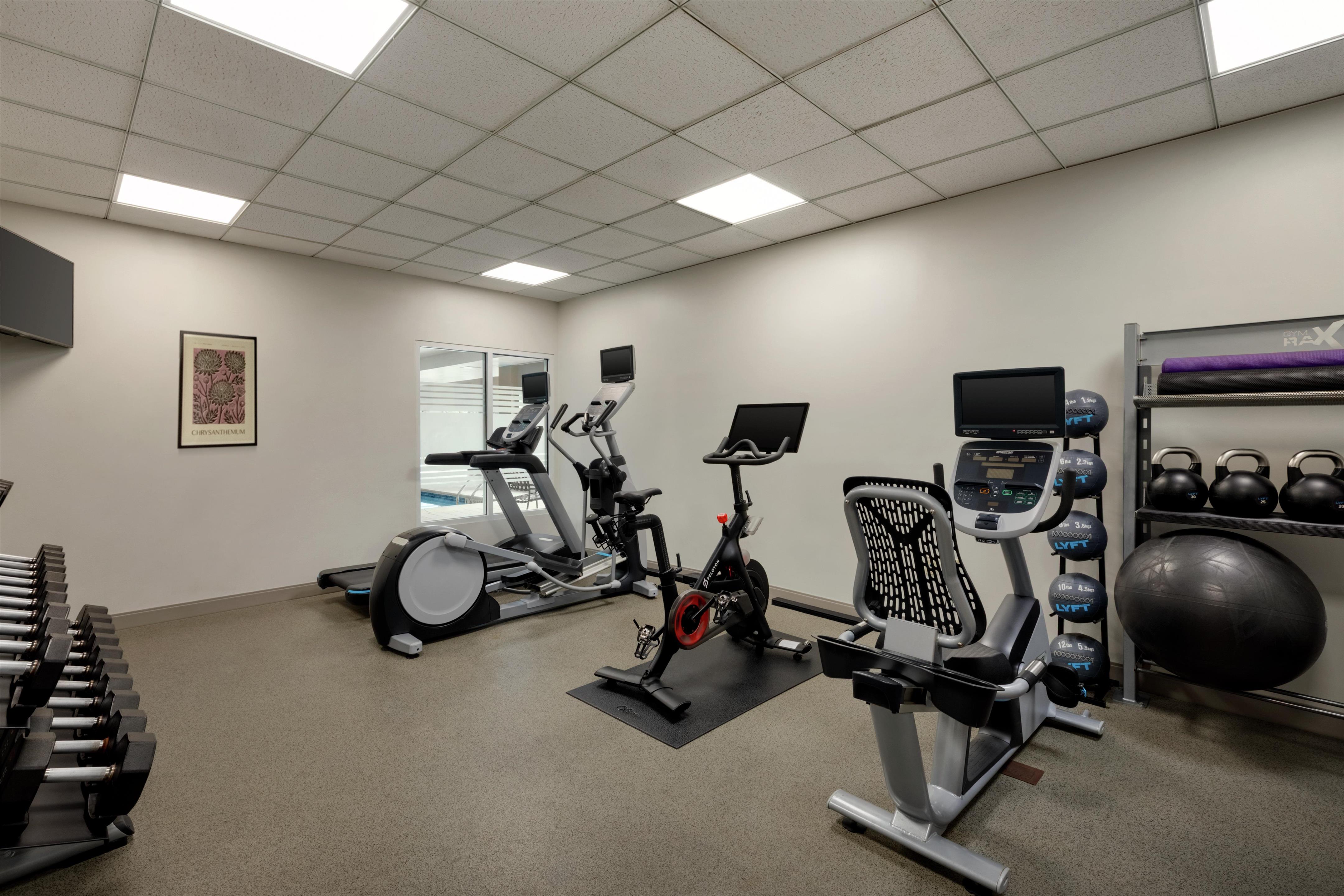 Health club fitness center gym | Hilton Garden Inn Harrisburg East
