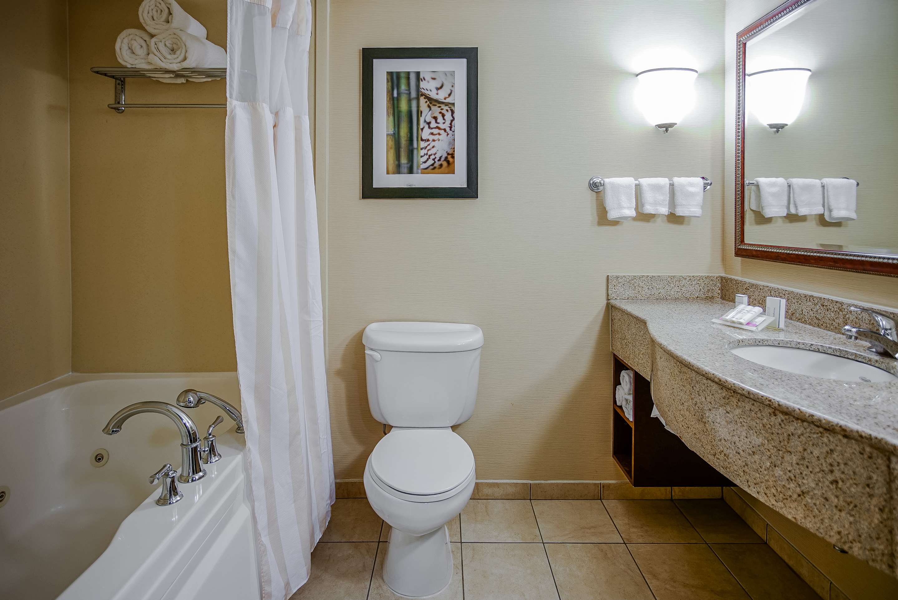 Guest room bath