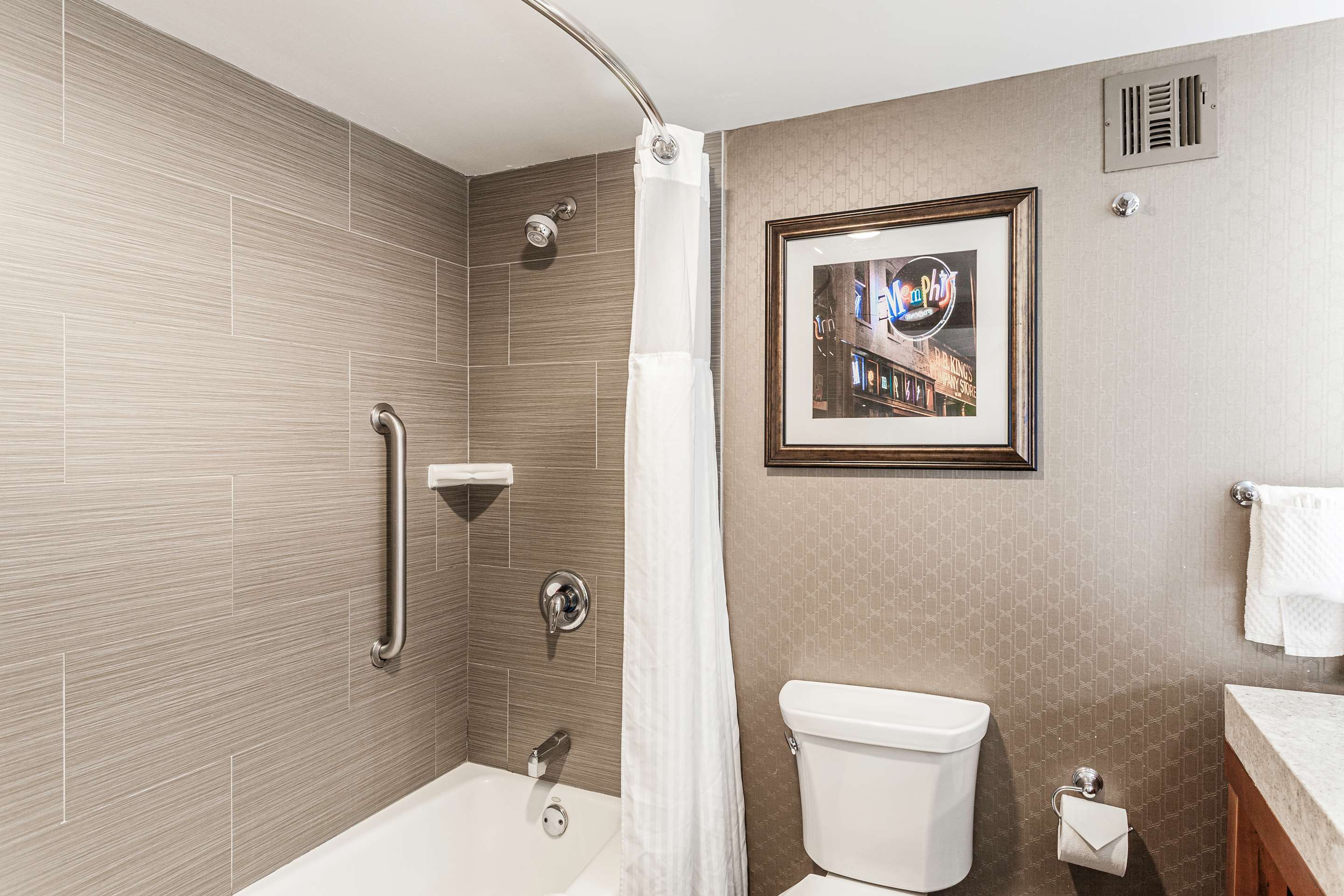 Guest room bath