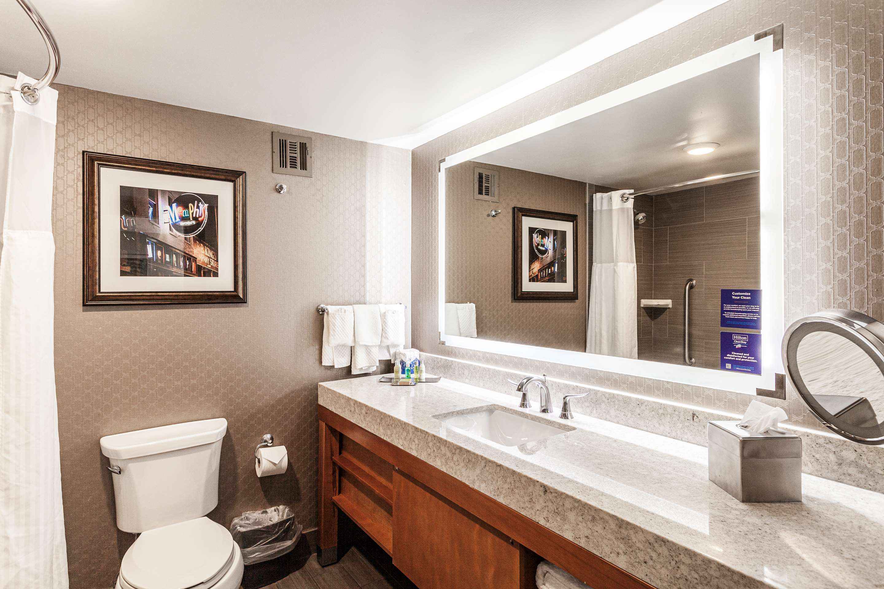Guest room bath