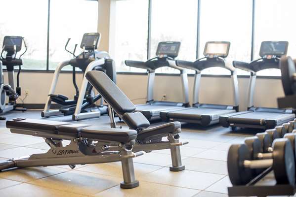 Fitness/ Exercise Room - Hilton Hotel Memphis