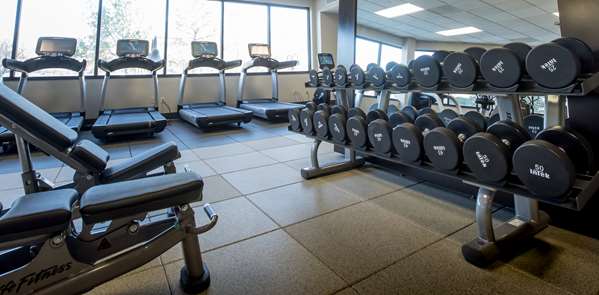 Fitness/ Exercise Room - Hilton Hotel Memphis