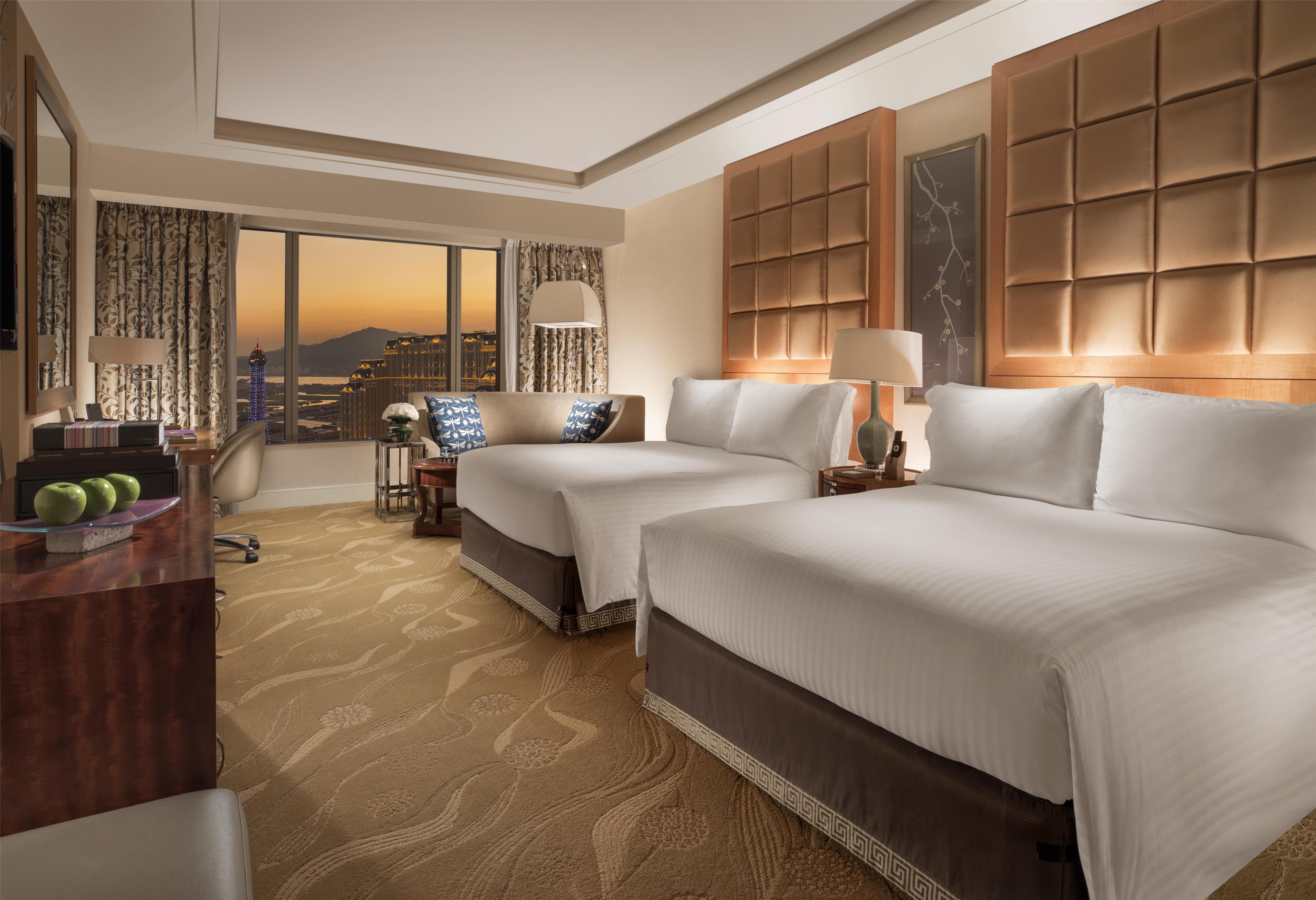 Conrad Macao Cotai Central Room Type - TWO QUEENS DELUXE ET VW