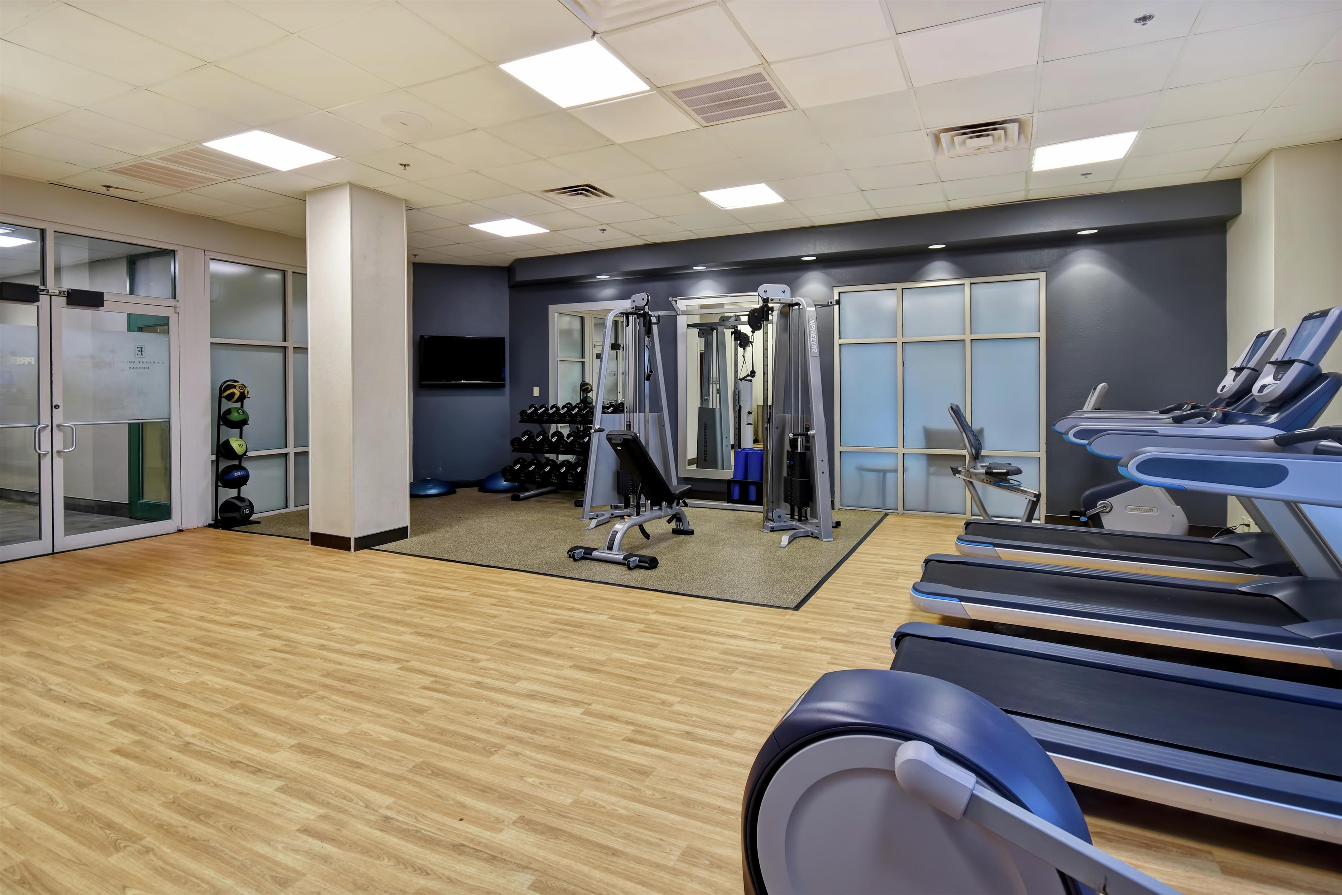 Health club fitness center gym | Embassy Suites by Hilton Montgomery Hotel & Conference Ctr
