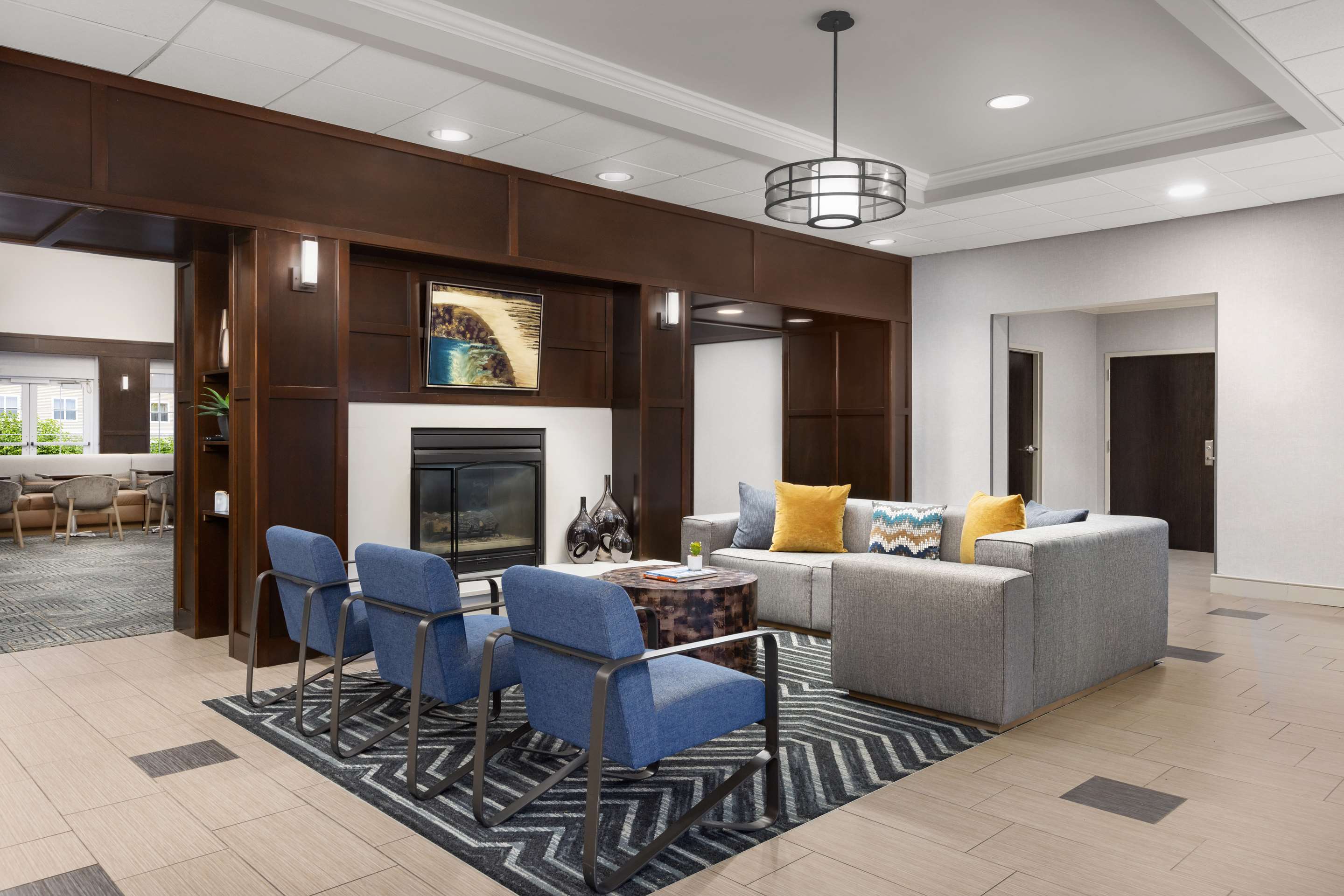 Lobby | Homewood Suites by Hilton Manchester/Airport