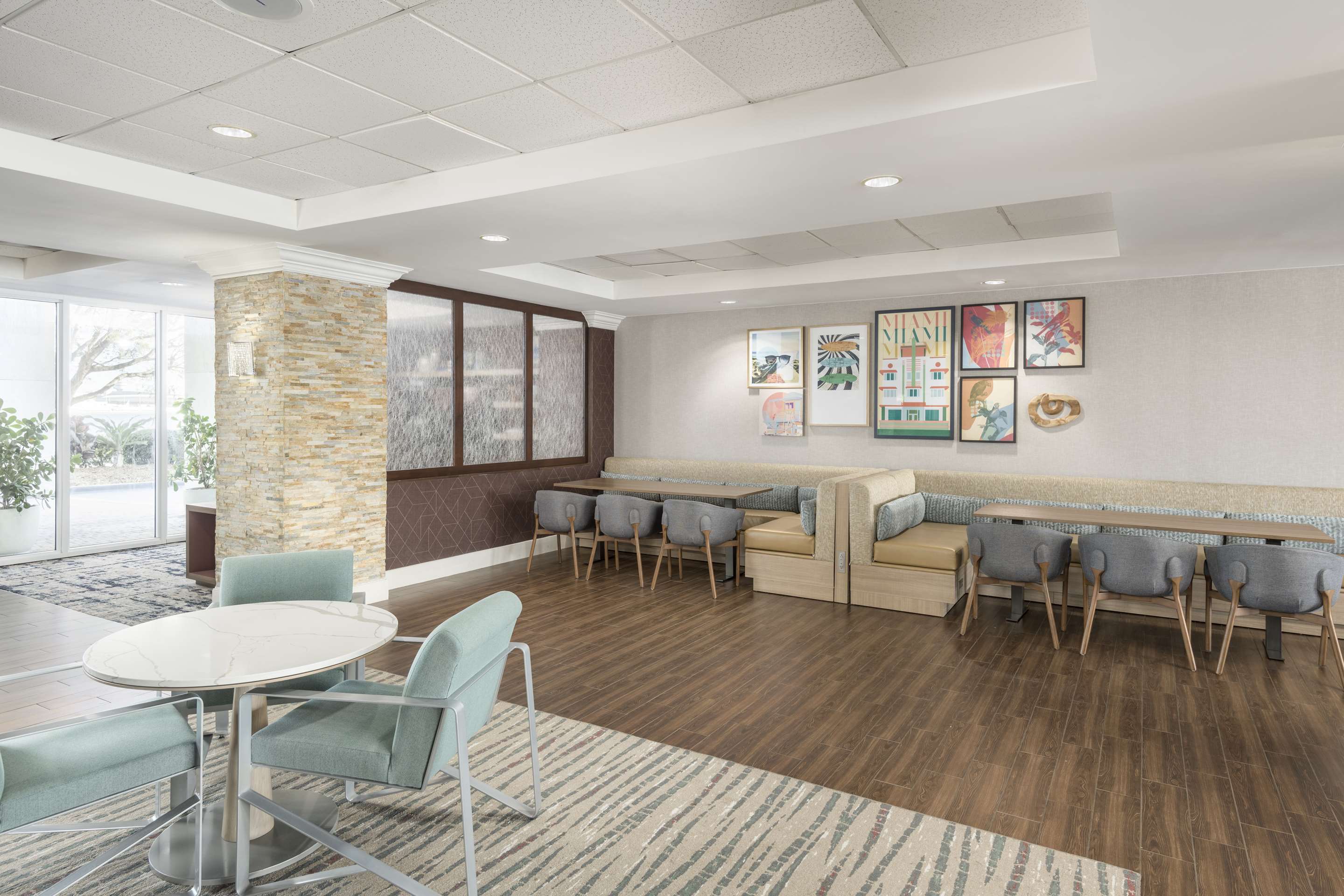 Lobby | Homewood Suites by Hilton Miami-Airport/Blue Lagoon