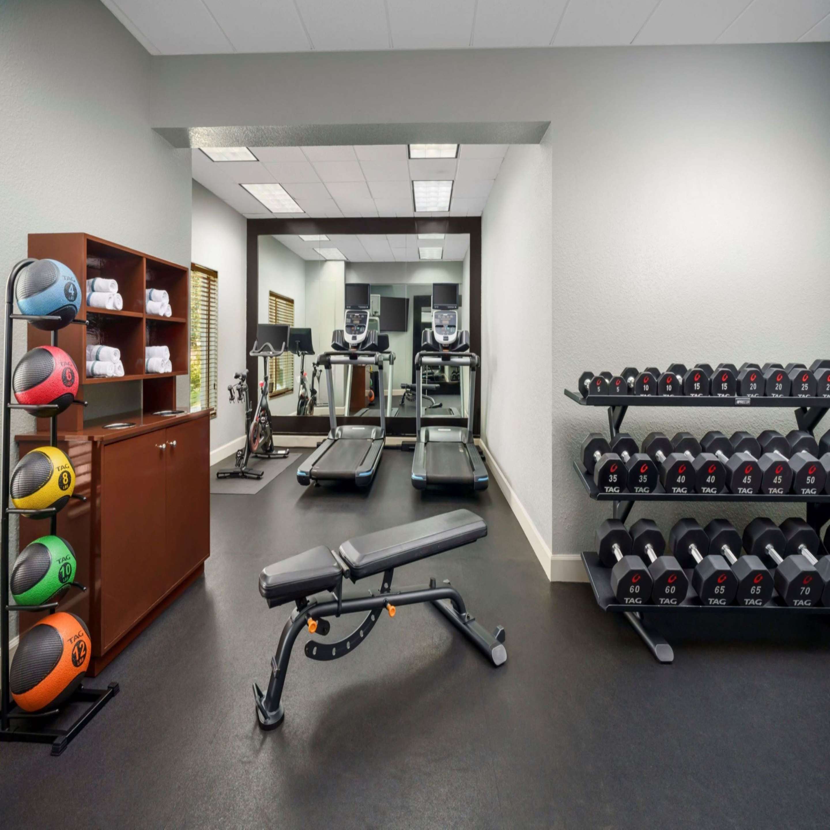 Health club fitness center gym | Homewood Suites by Hilton Miami-Airport/Blue Lagoon