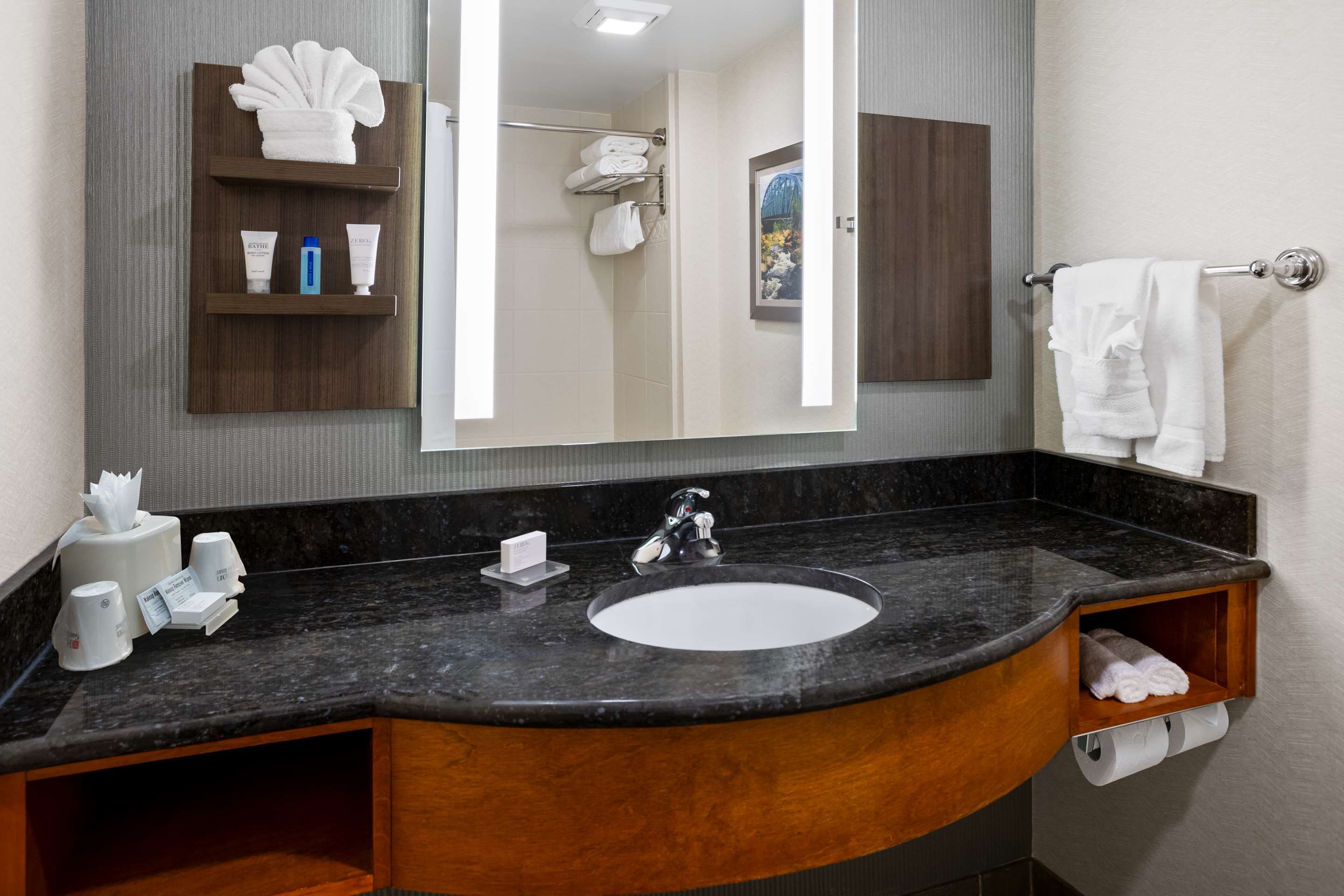 Guest room bath