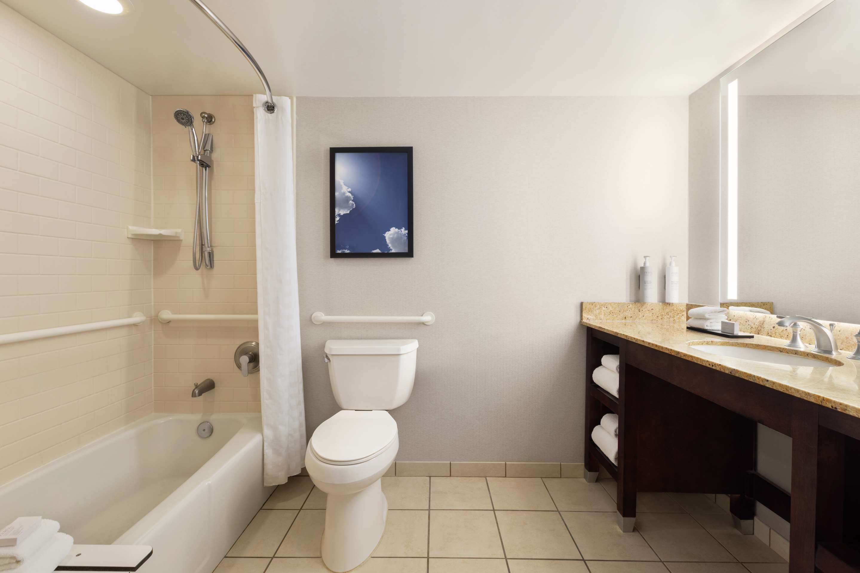 Guest room bath