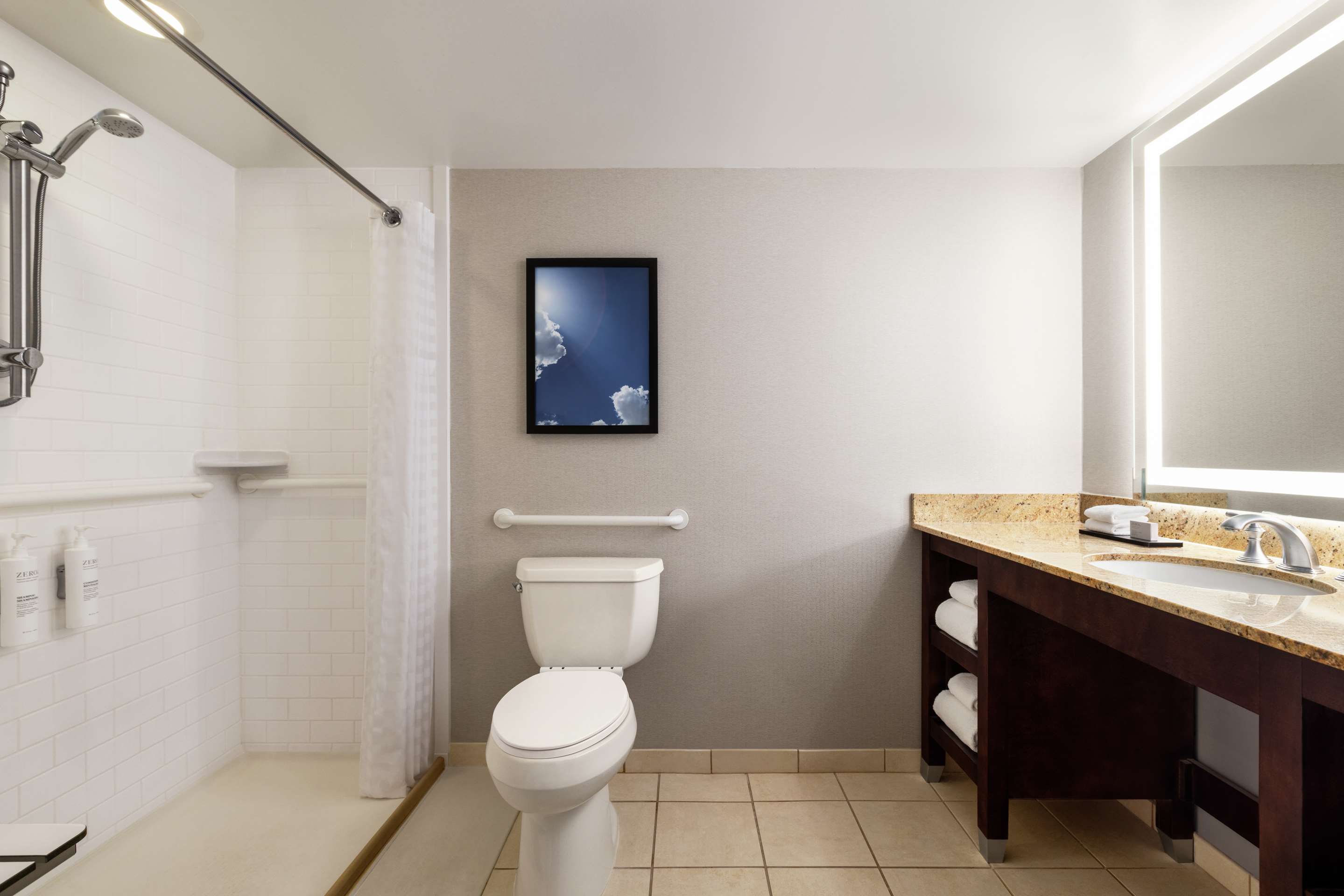 Guest room bath