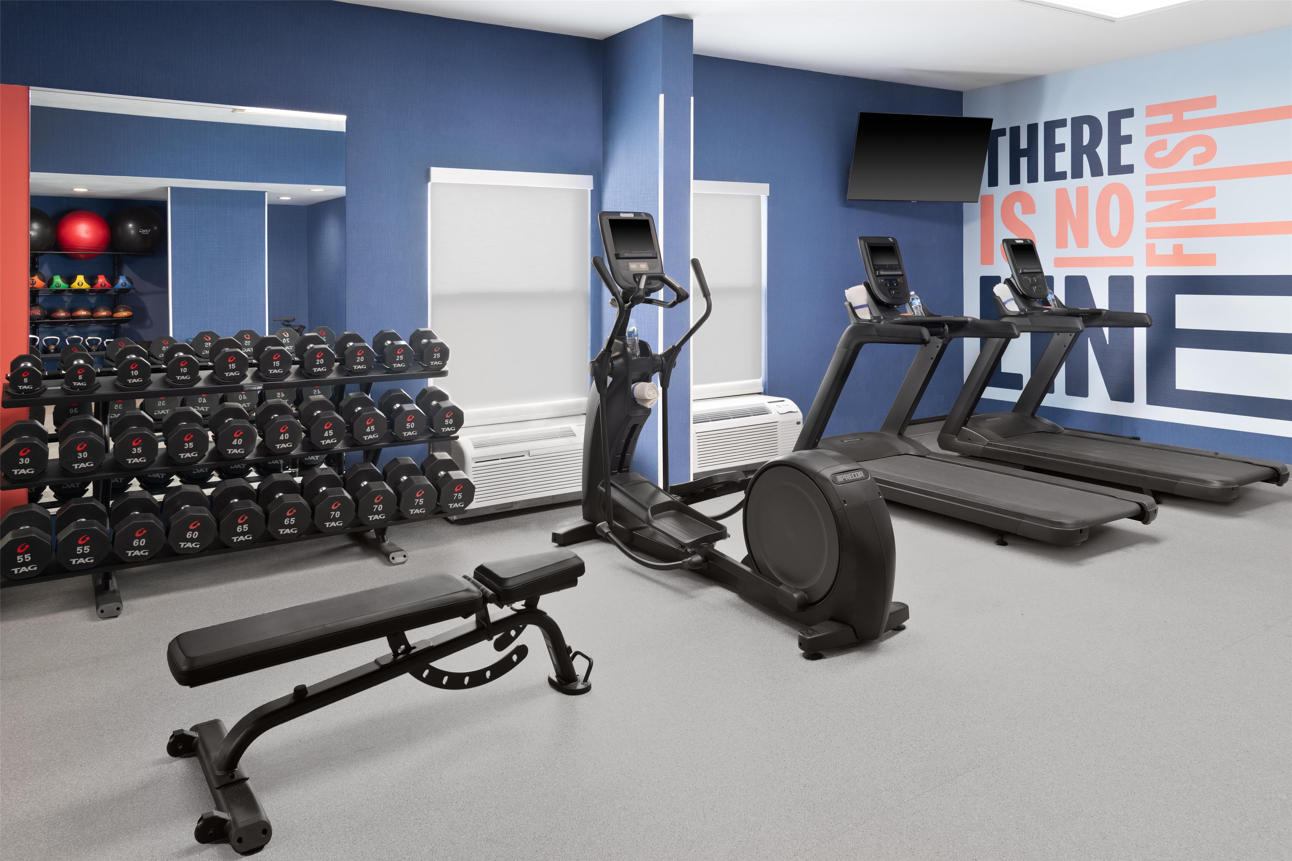 Health club fitness center gym