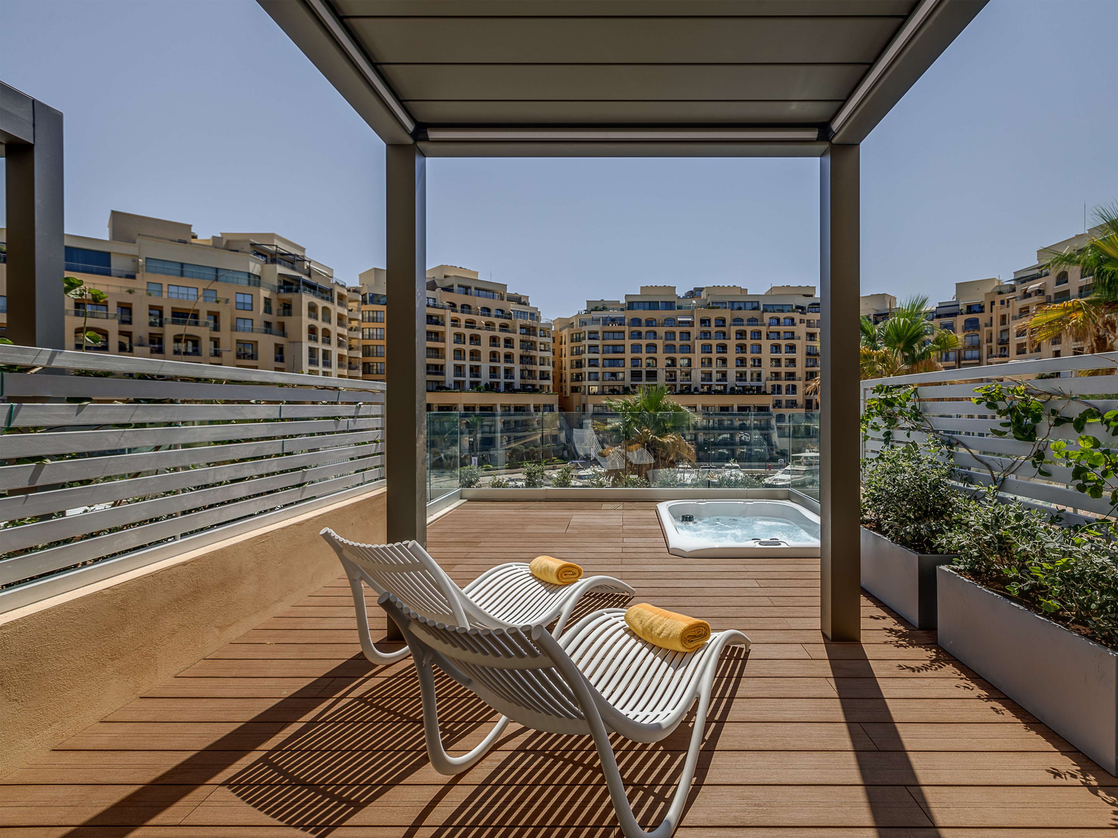 Hilton Malta Room Type - MARINA TERRACE SPA ROOM