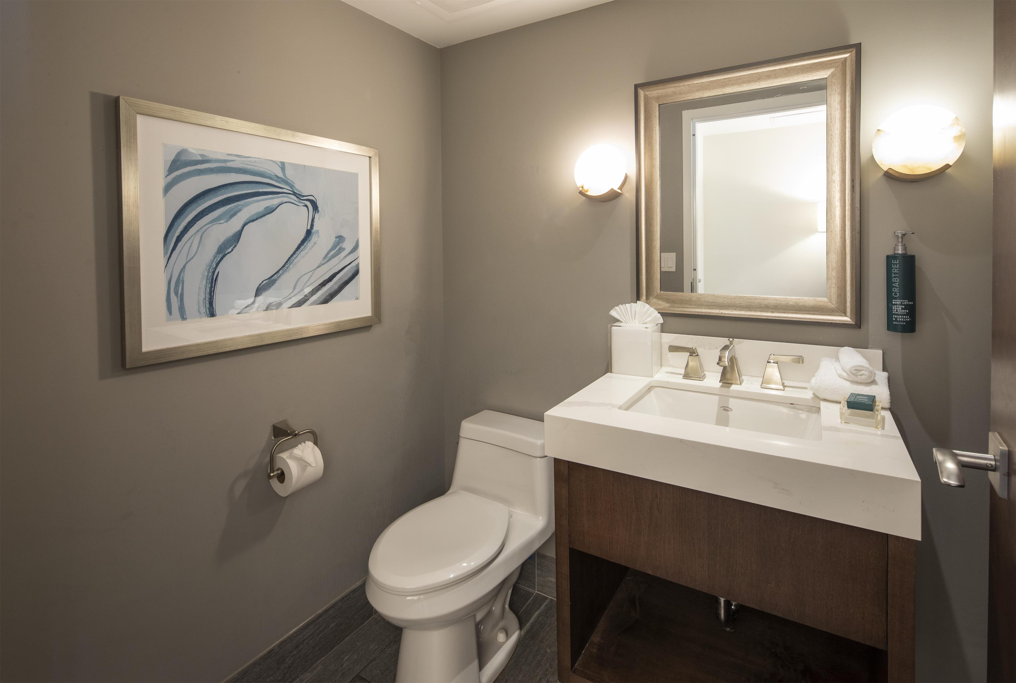 Guest room bath