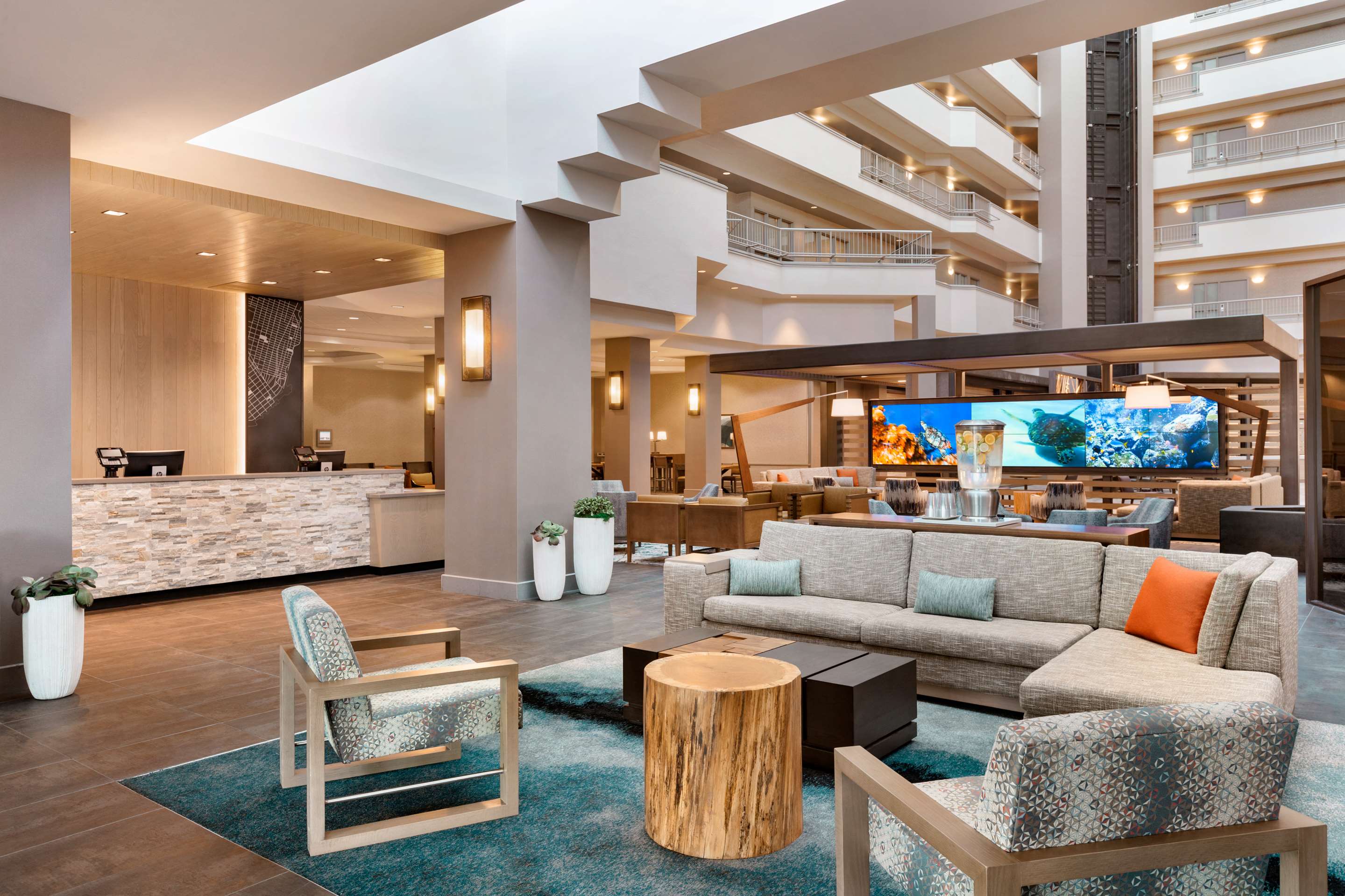 Lobby | Embassy Suites by Hilton Monterey Bay Seaside