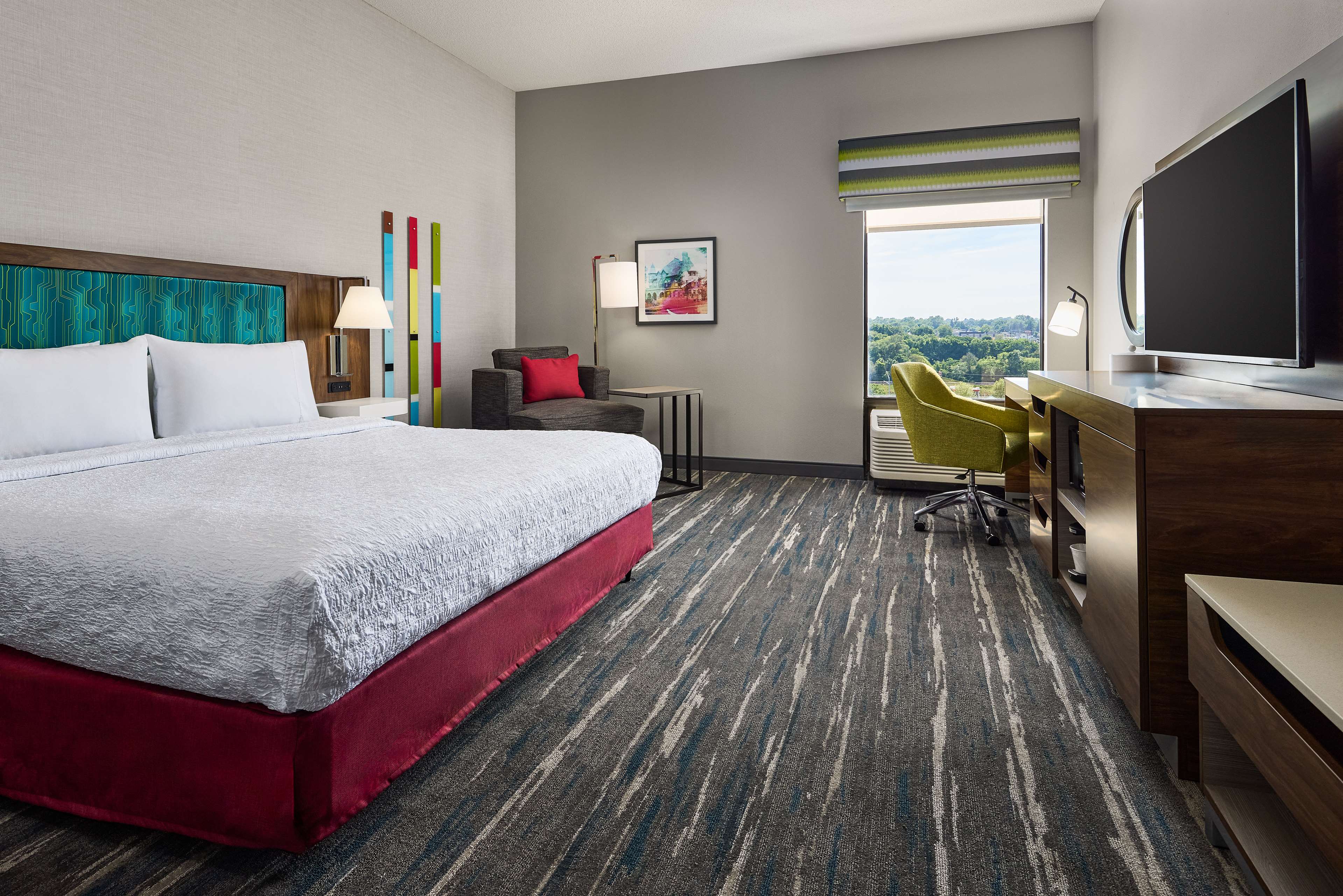 Hampton Inn Canton/Massillon Room Type - 1KNG MOB HEAR ACC W TUB NS