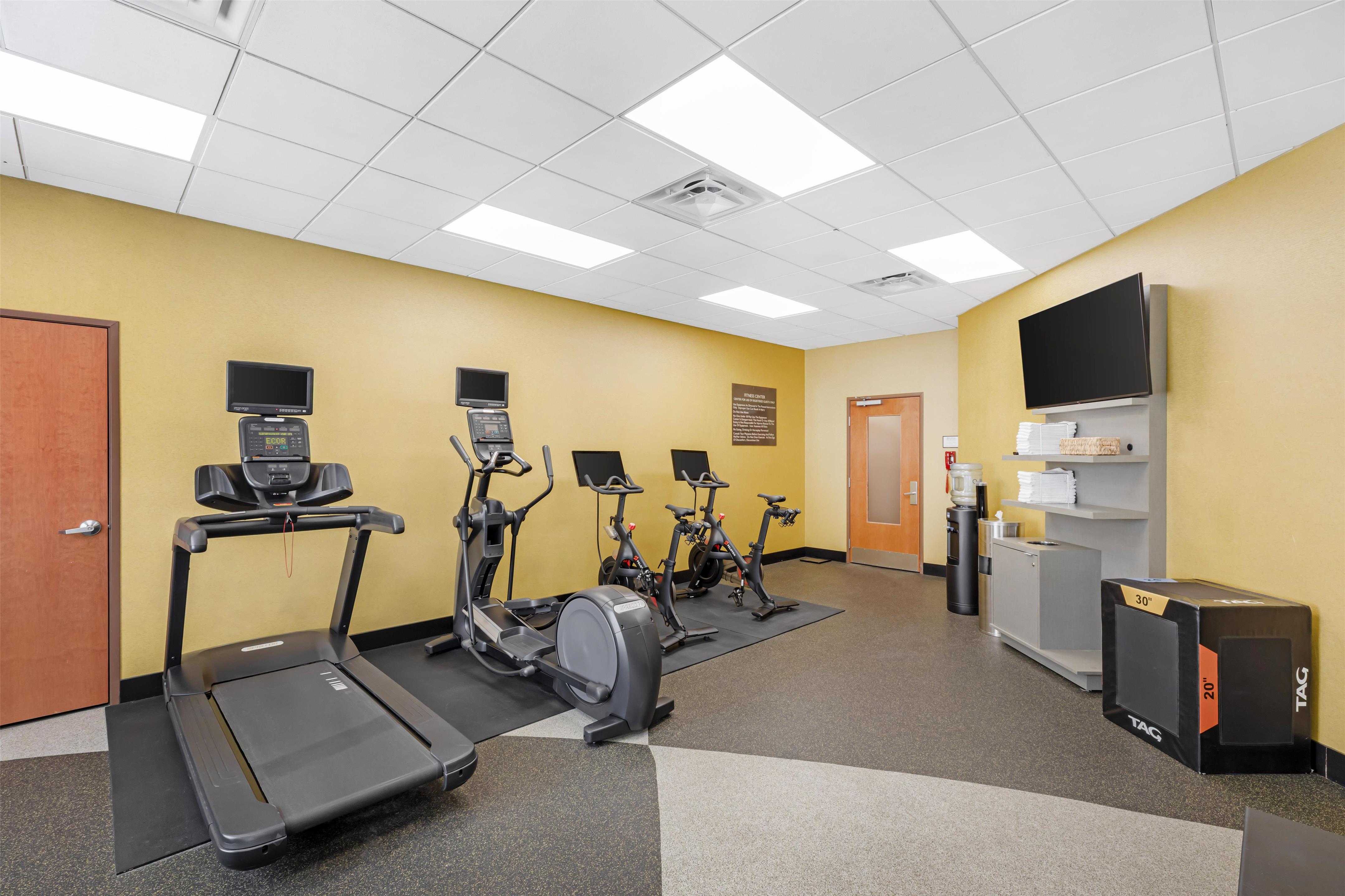 Health club fitness center gym | Hilton Garden Inn Missoula