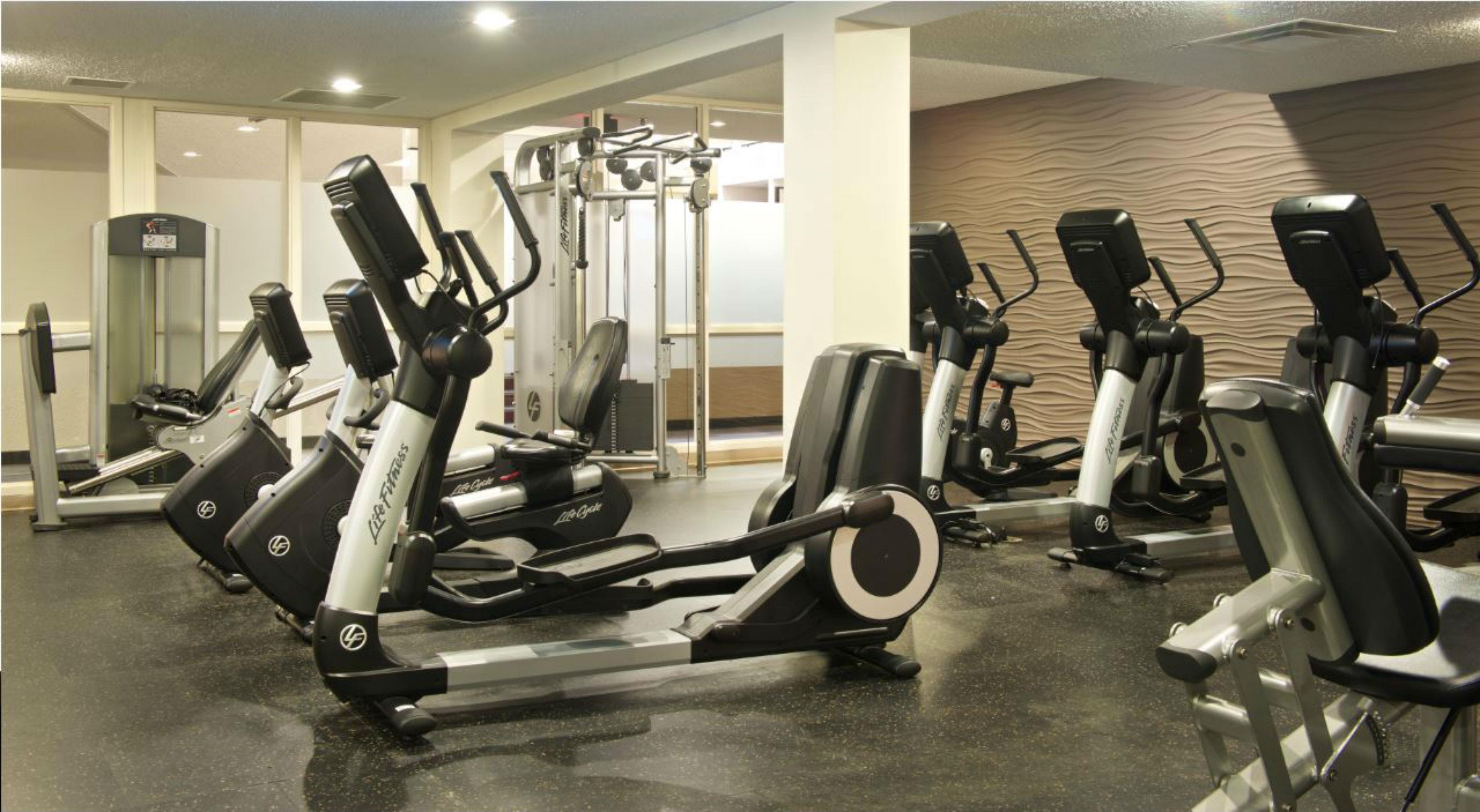 Health club fitness center gym | Doubletree by Hilton Bloomington - Minneapolis South