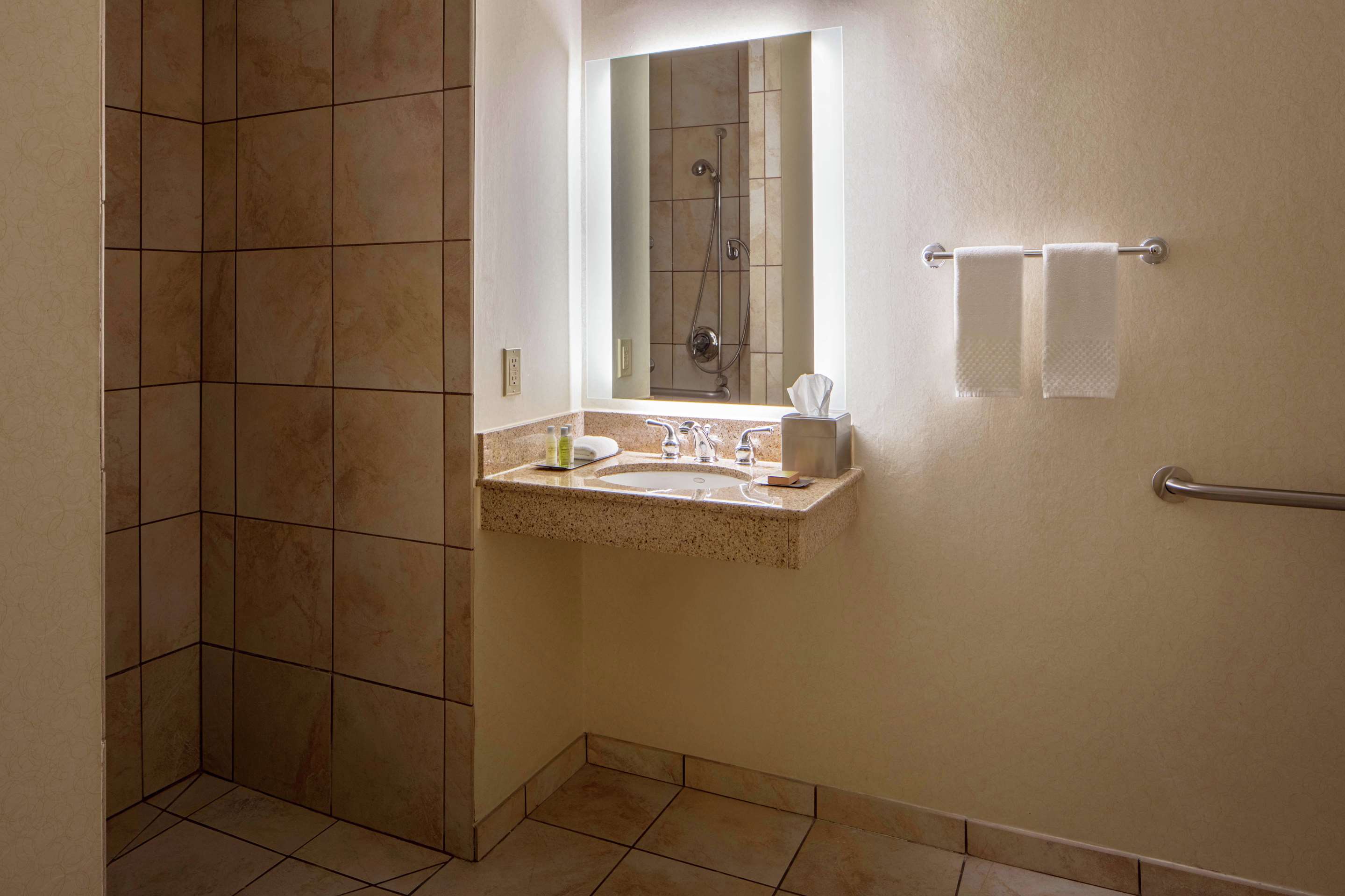 Guest room bath