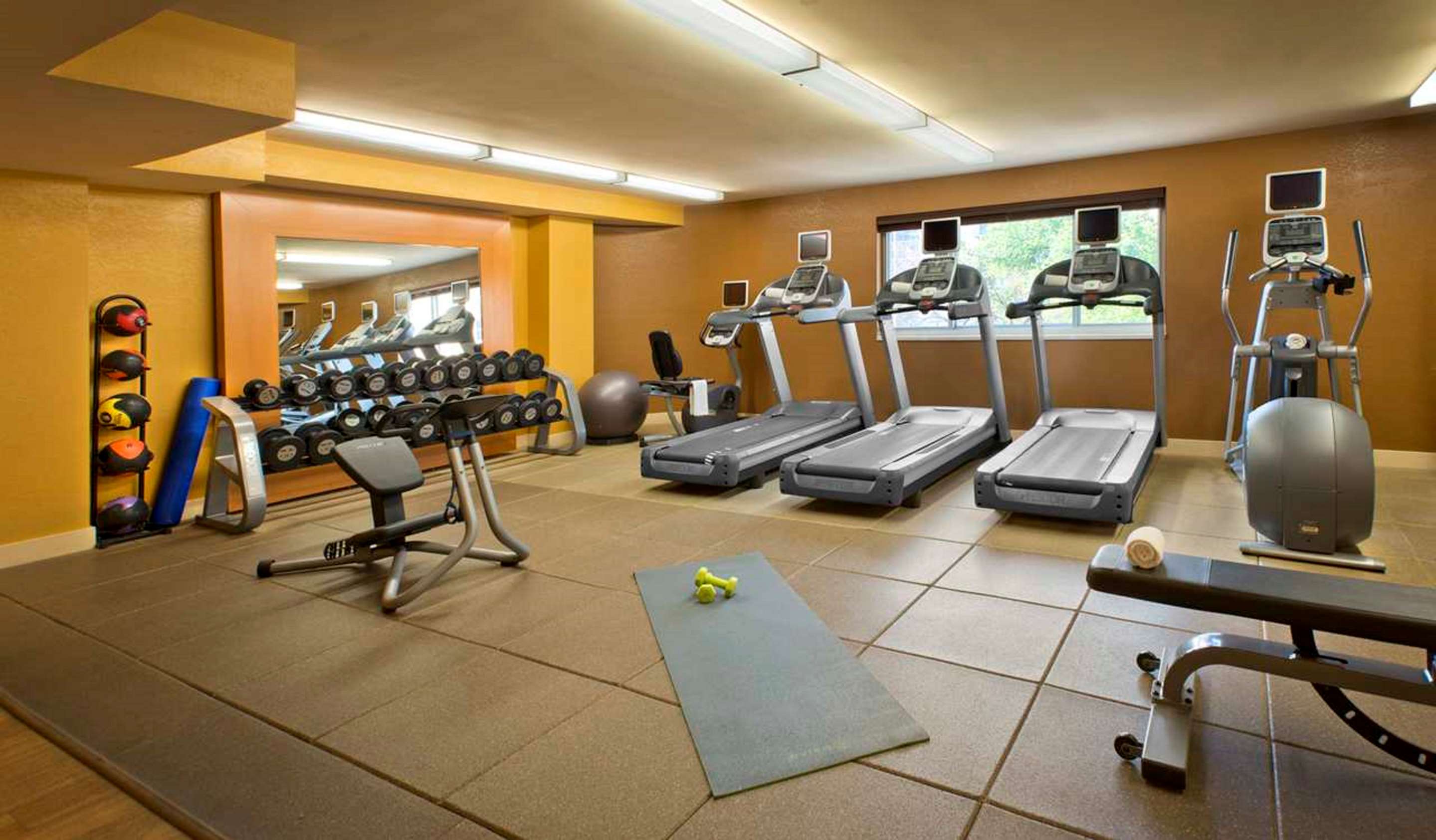 Health club fitness center gym | DoubleTree Suites by Hilton Minneapolis Downtown