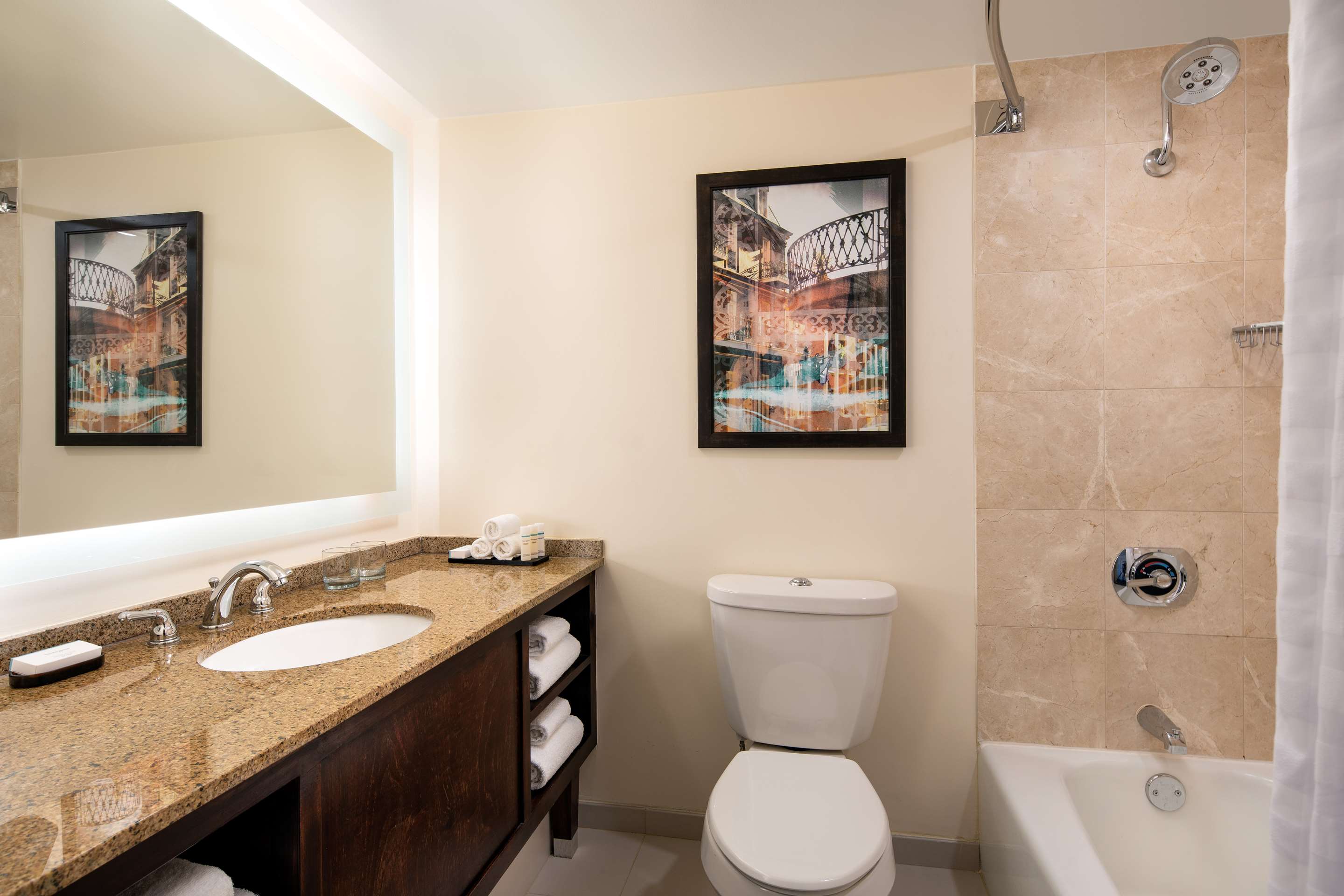 Guest room bath