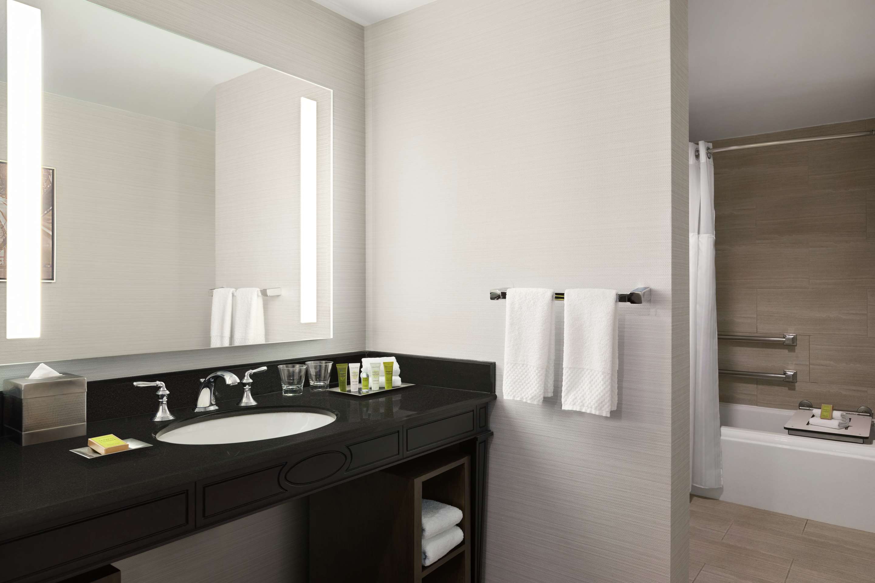 Guest room bath