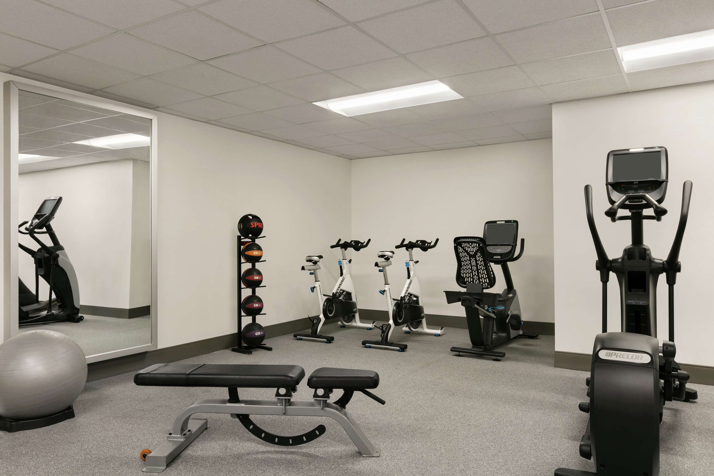 Health club fitness center gym