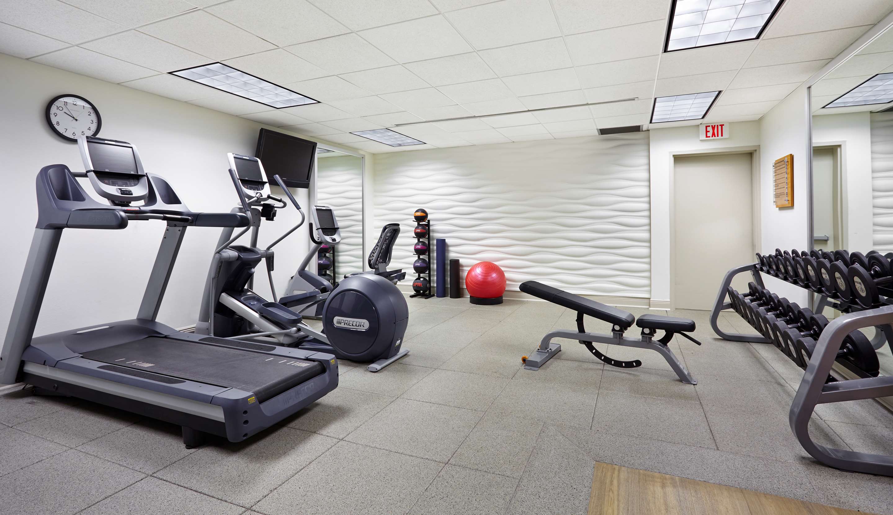 Health club fitness center gym