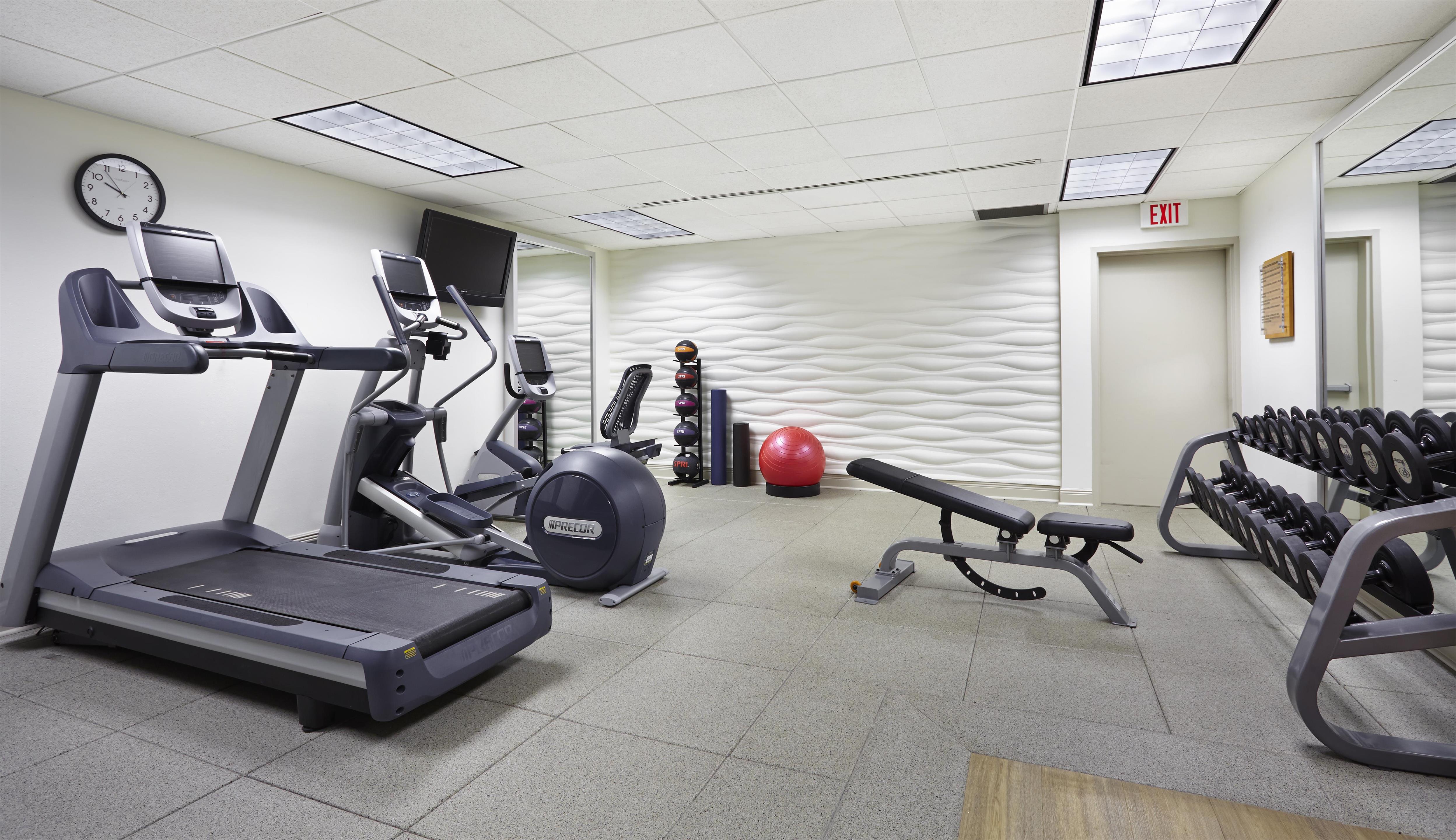 Health club fitness center gym | DoubleTree by Hilton Hotel New Orleans