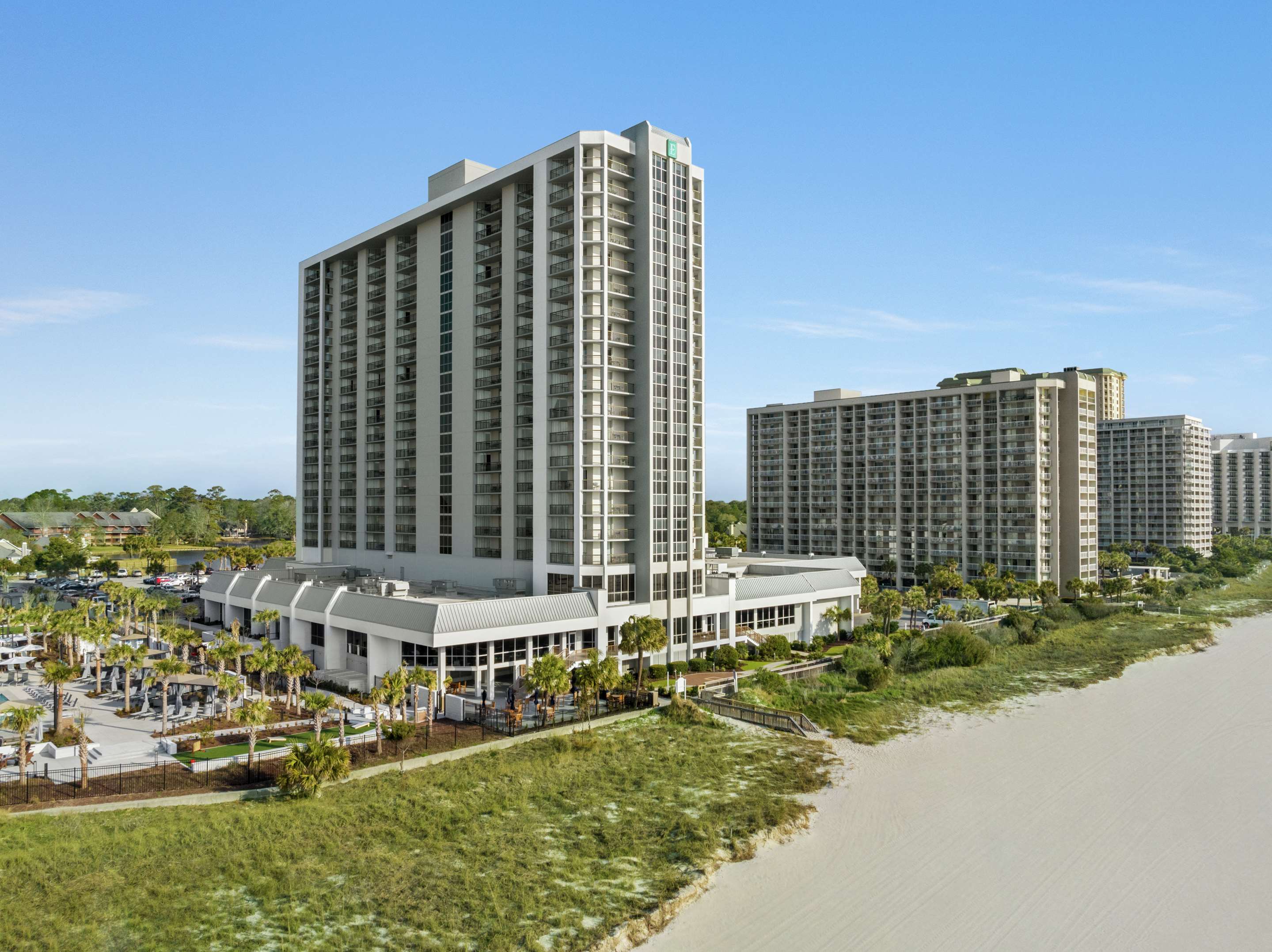 Exterior | Embassy Suites by Hilton Myrtle Beach Oceanfront Resort