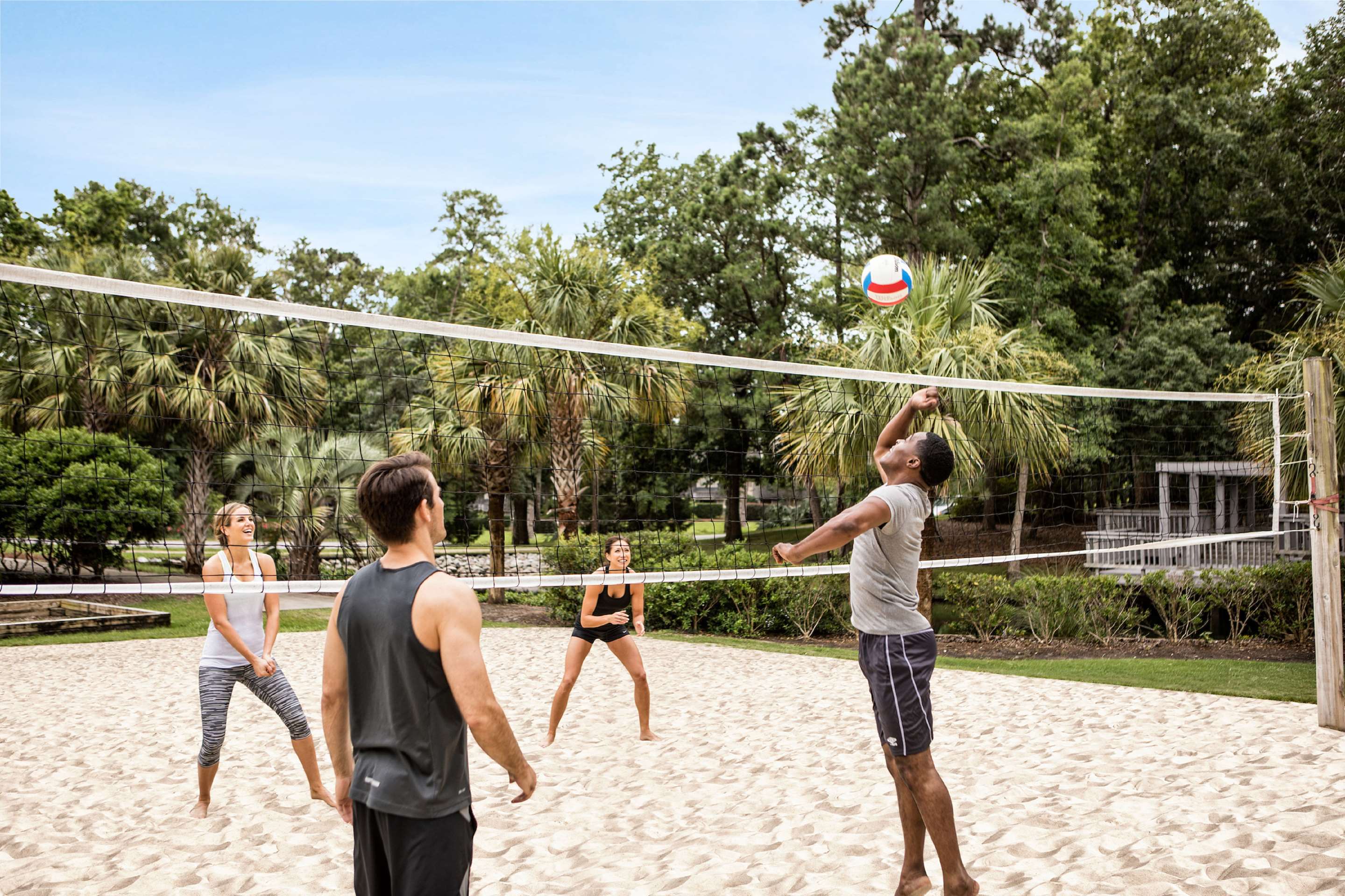 Health club fitness center gym | Embassy Suites by Hilton Myrtle Beach Oceanfront Resort