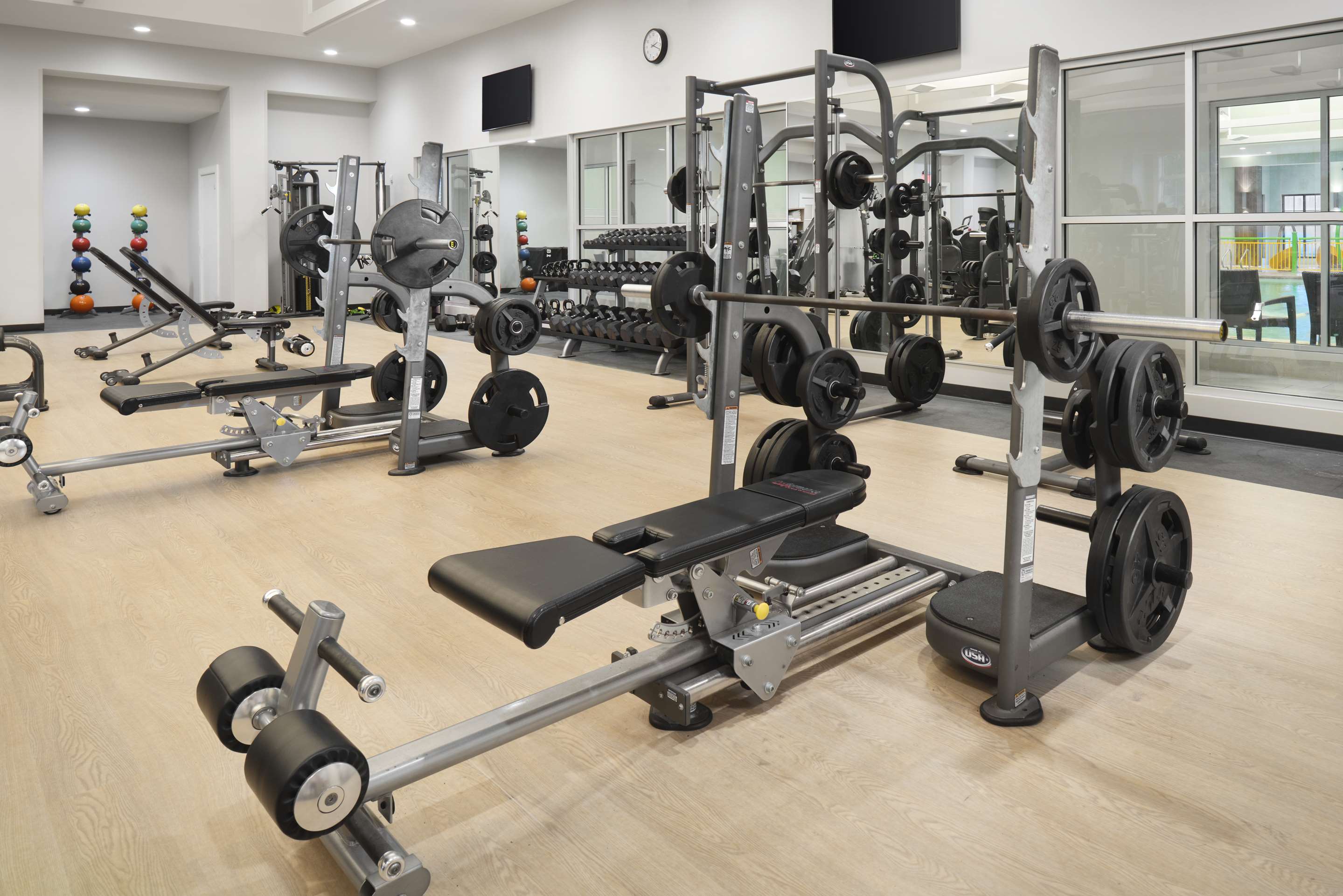 Health club fitness center gym | Embassy Suites by Hilton Myrtle Beach Oceanfront Resort