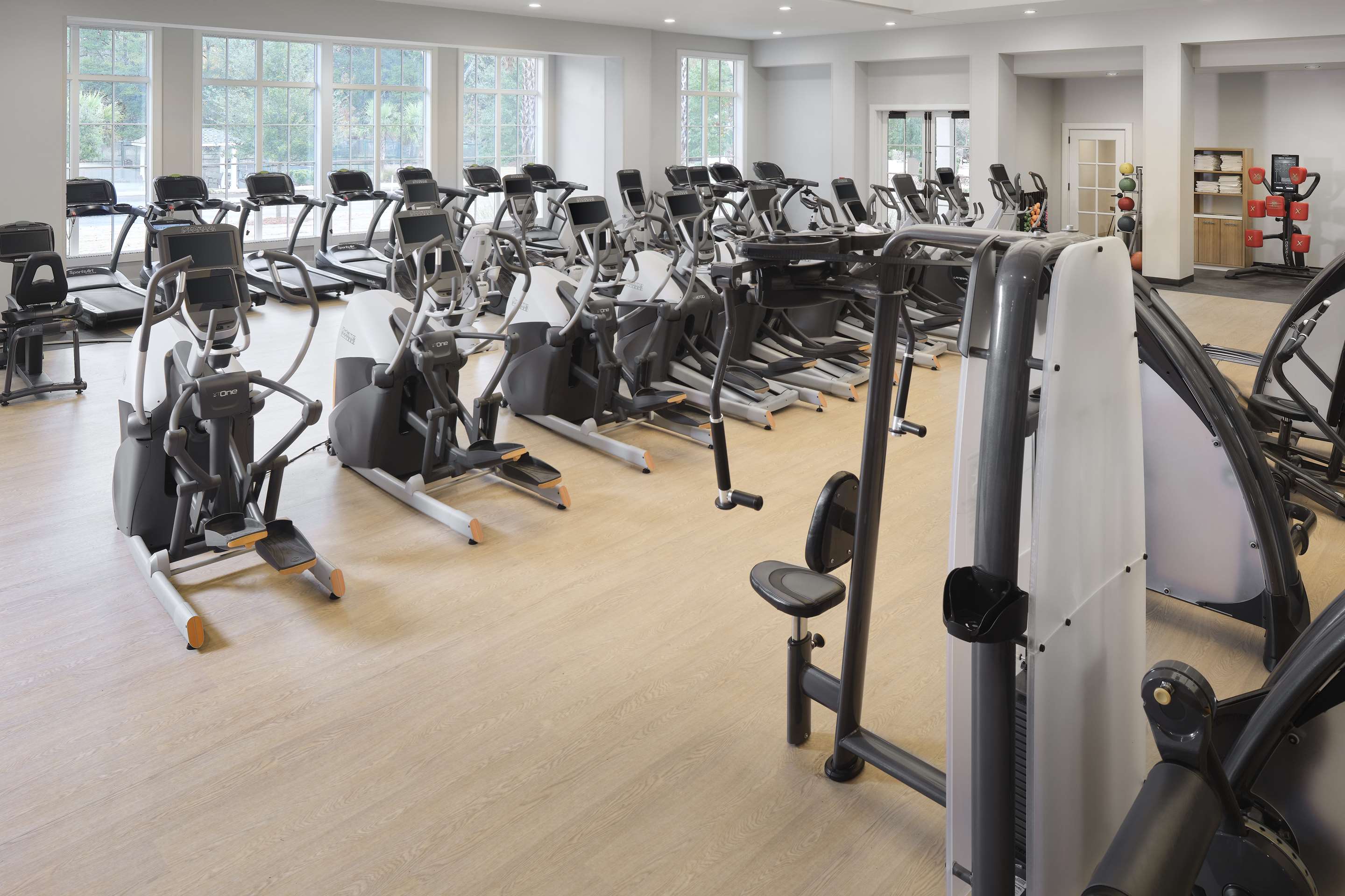 Health club fitness center gym | Embassy Suites by Hilton Myrtle Beach Oceanfront Resort