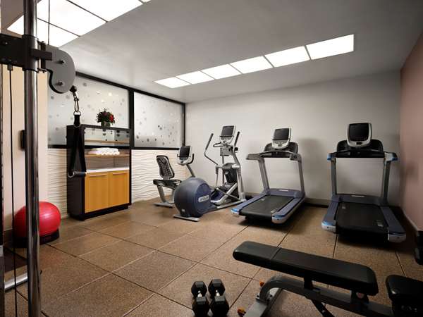Fitness/ Exercise Room - Hilton Hotel New York Fashion District New York