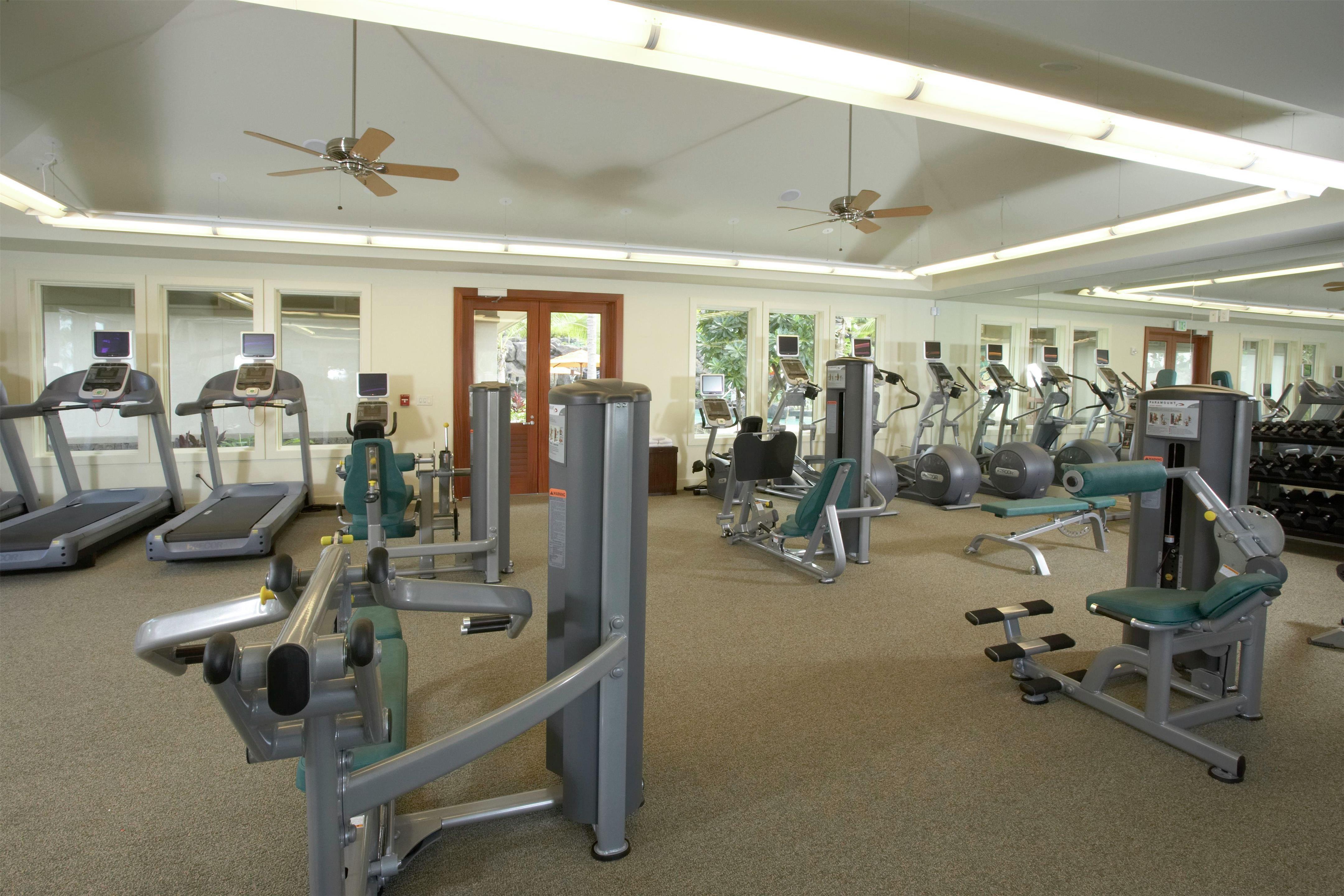 Health club fitness center gym | Ho‘olei Villas at Grand Wailea