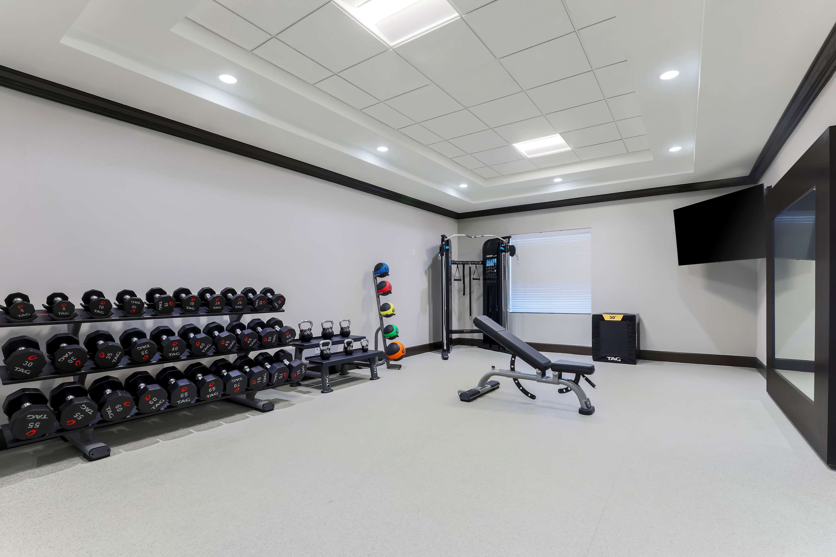 Health club fitness center gym | Hilton Garden Inn Norman