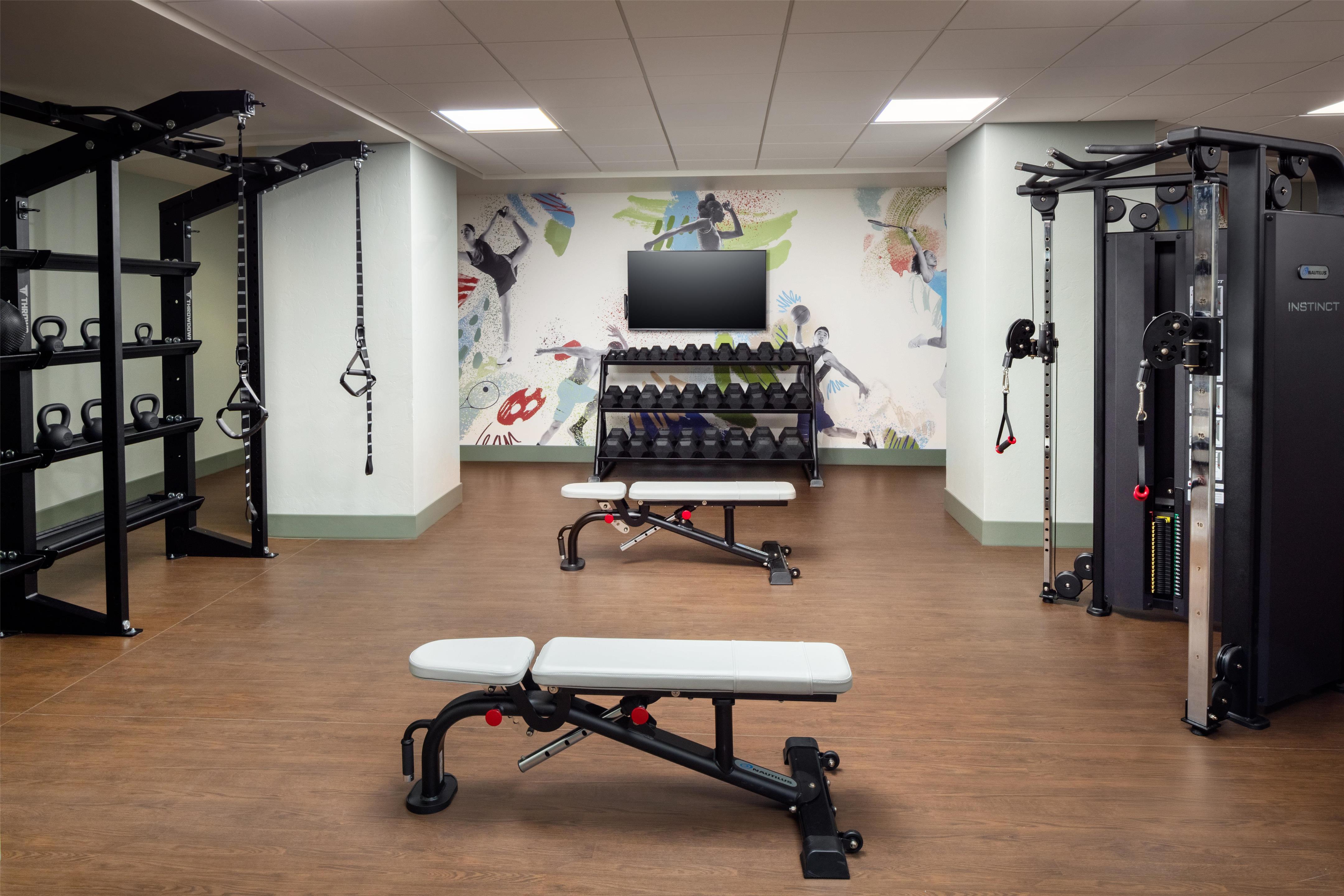 Health club fitness center gym | The Skirvin Hilton Oklahoma City