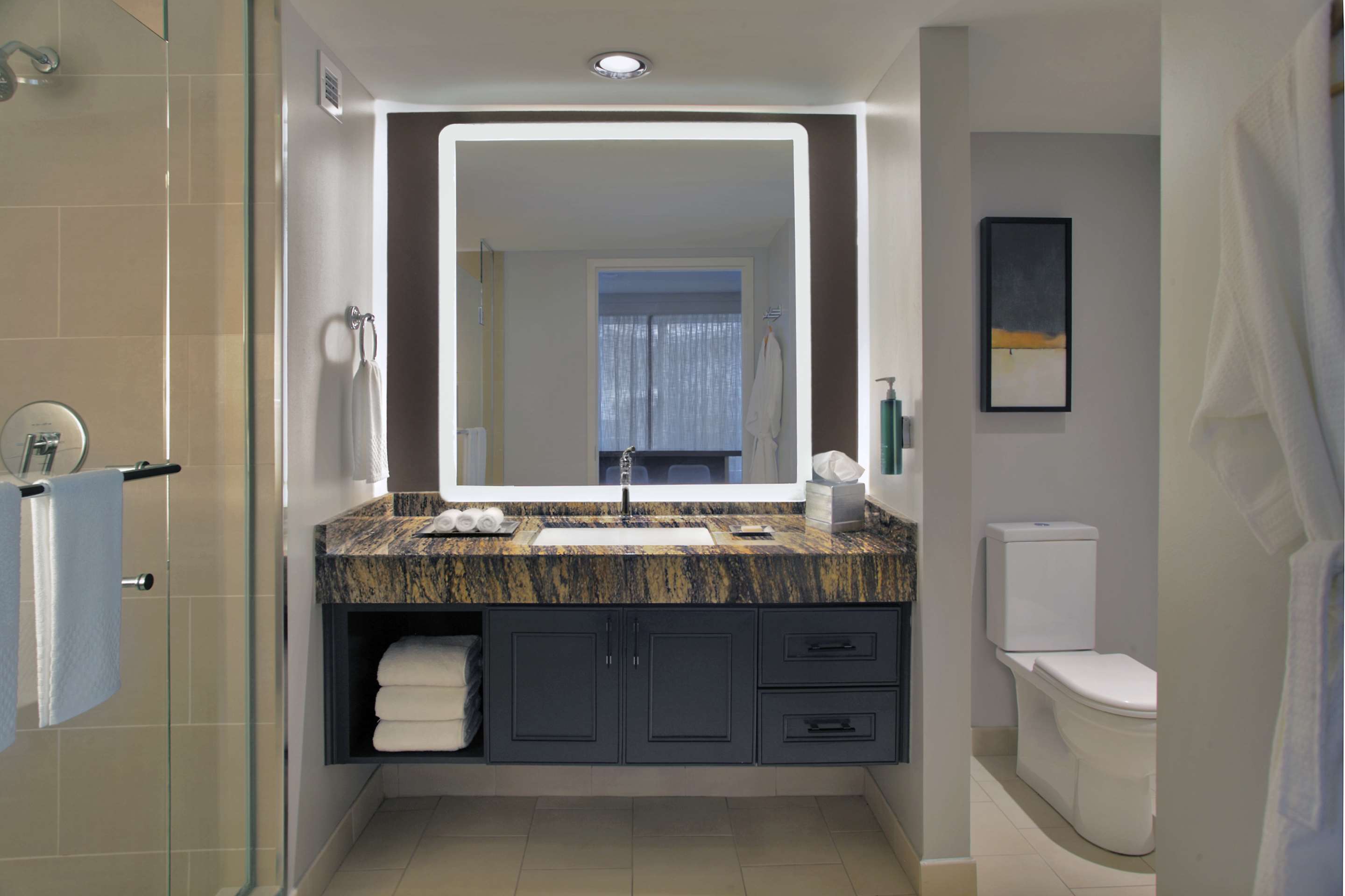 Guest room bath