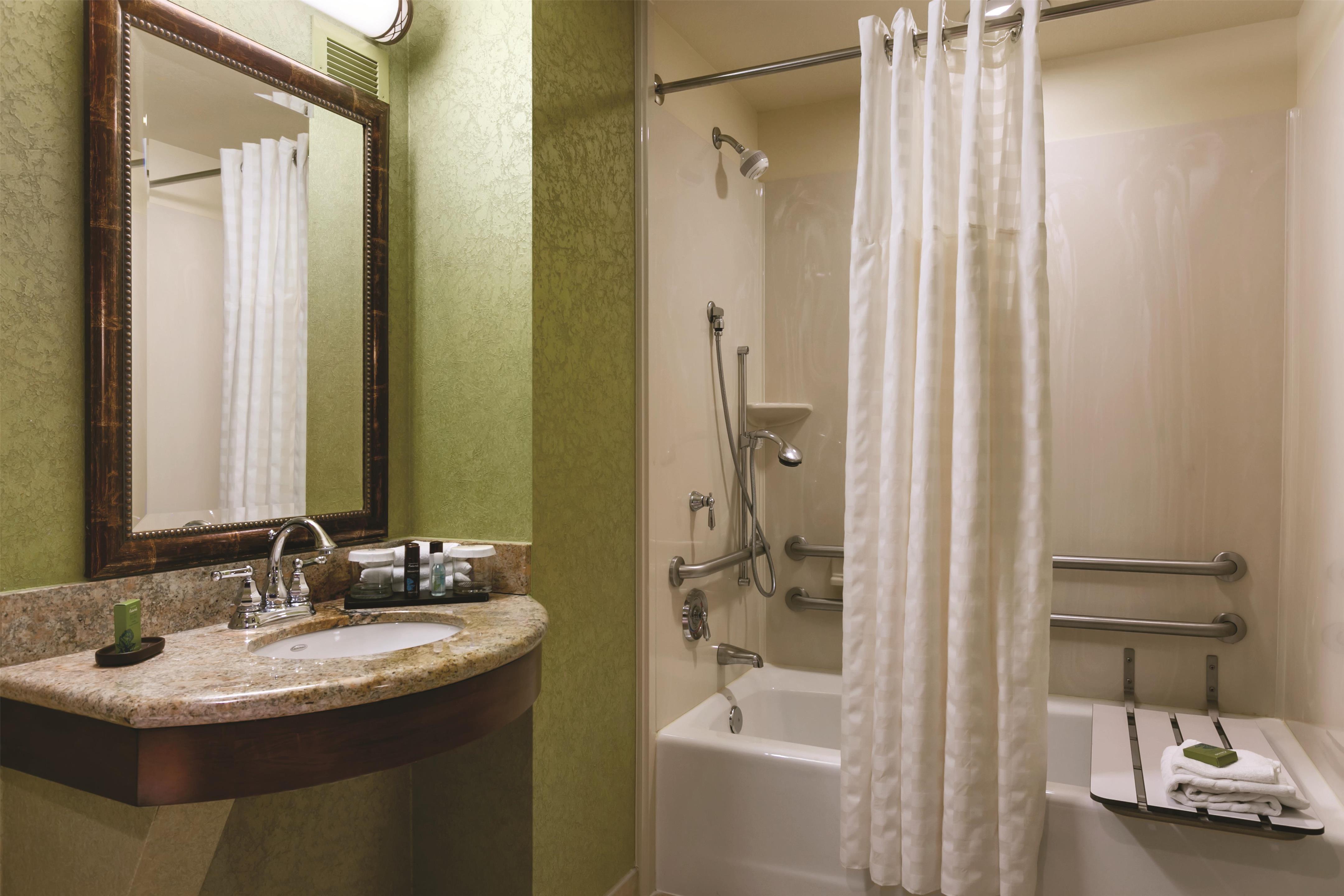 Guest room bath