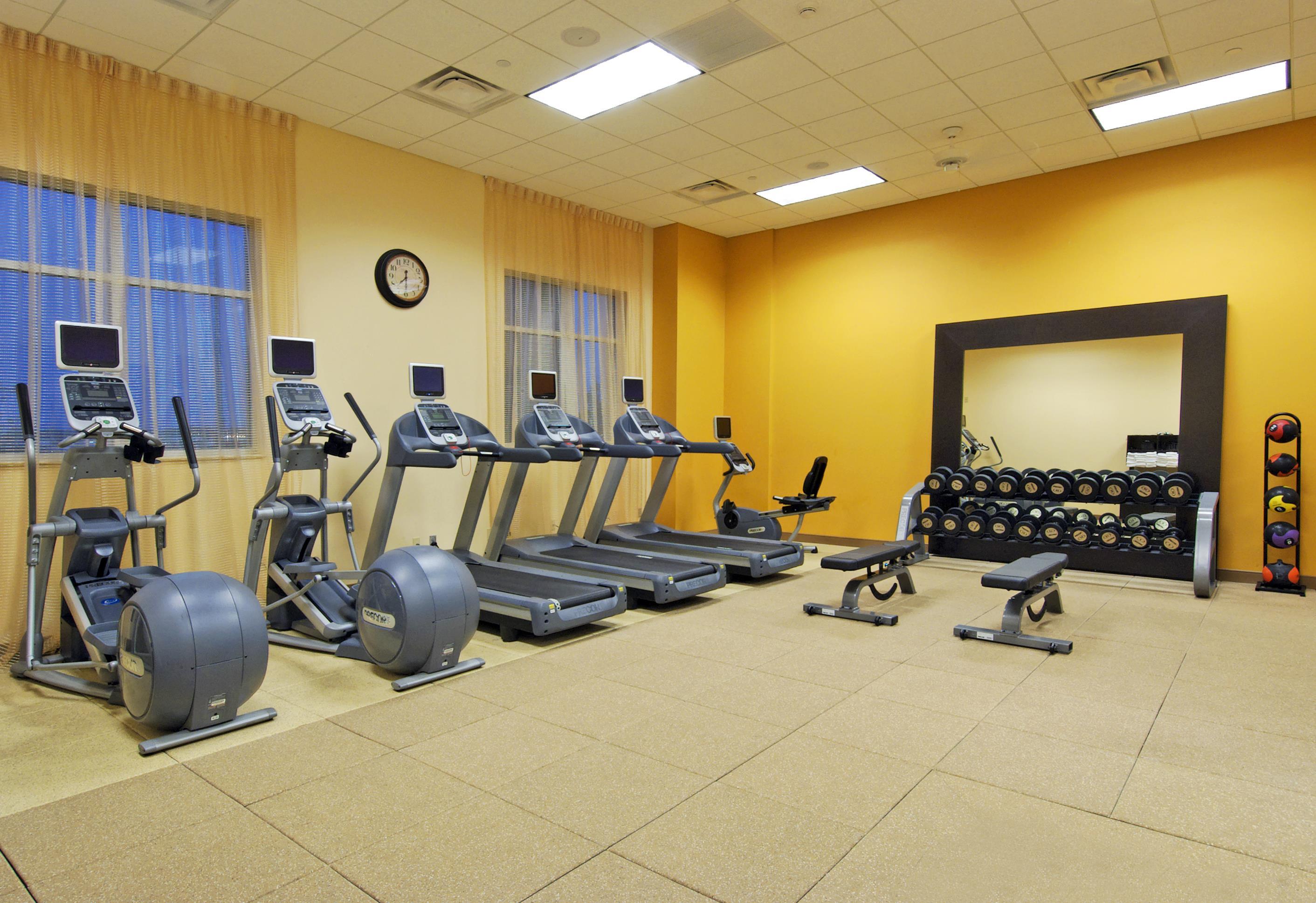 Health club fitness center gym | Embassy Suites Omaha-La Vista/Hotel & Conference Center