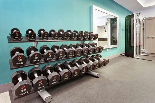 Fitness/ Exercise Room - Hilton Garden Inn Evanston